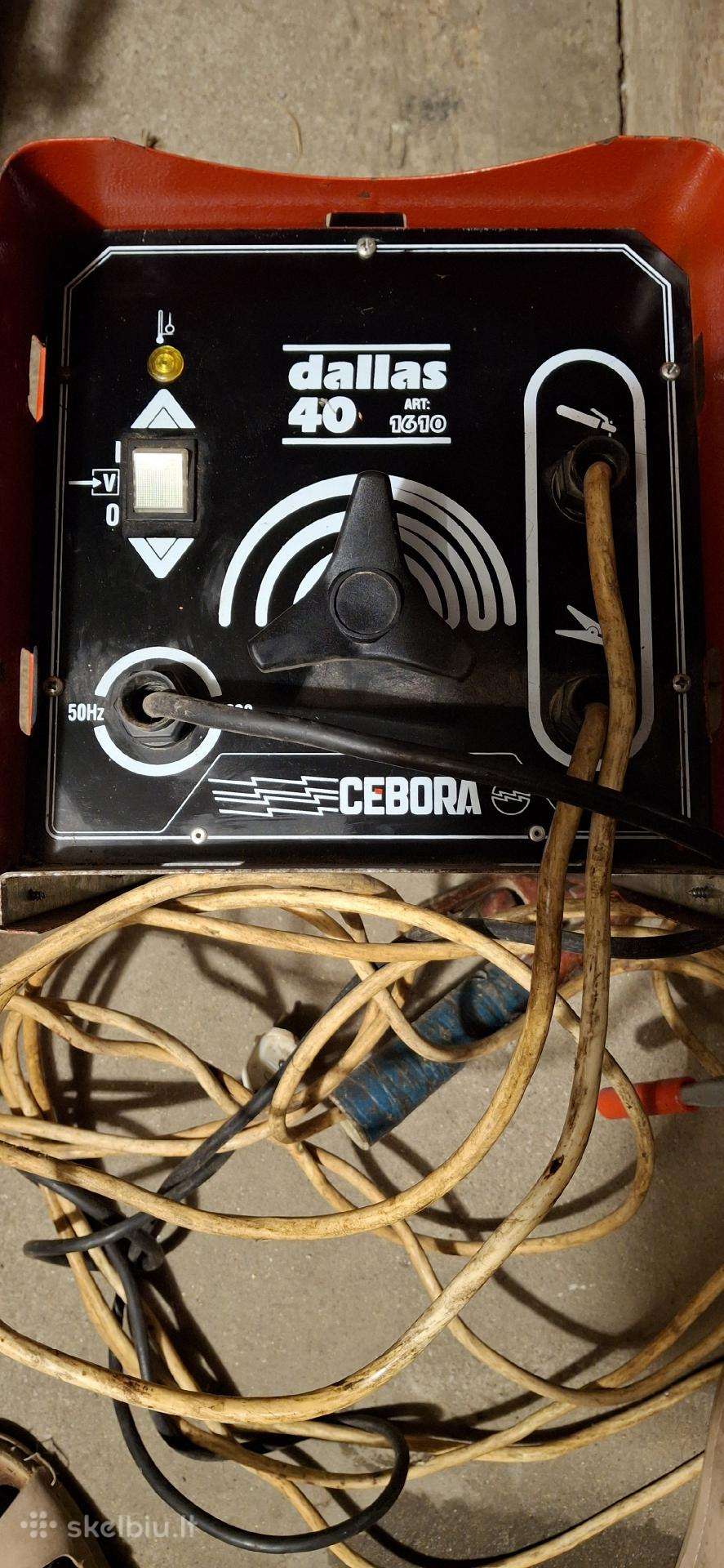 Suvinimo aparatas Cebora dallas 40