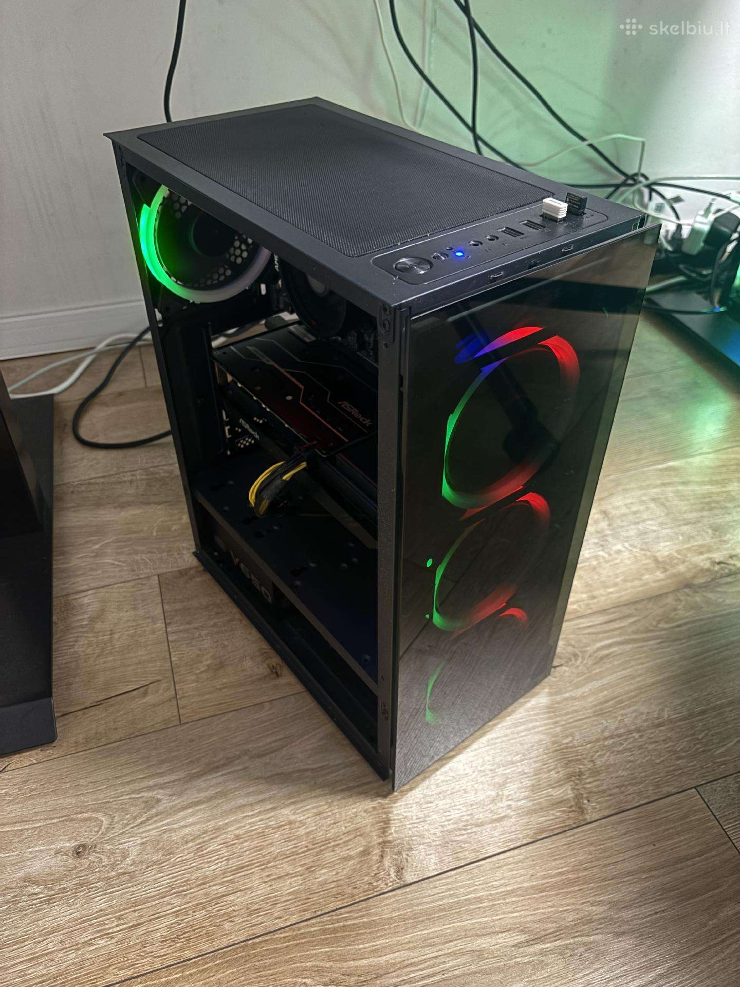Stacionarus kompiuteris (Ryzen 5/rx 5600xt/16gb)