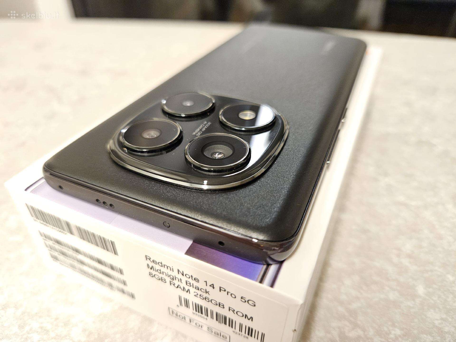 Idealios būklės Redmi Note 14 Pro 256 GB telefonas