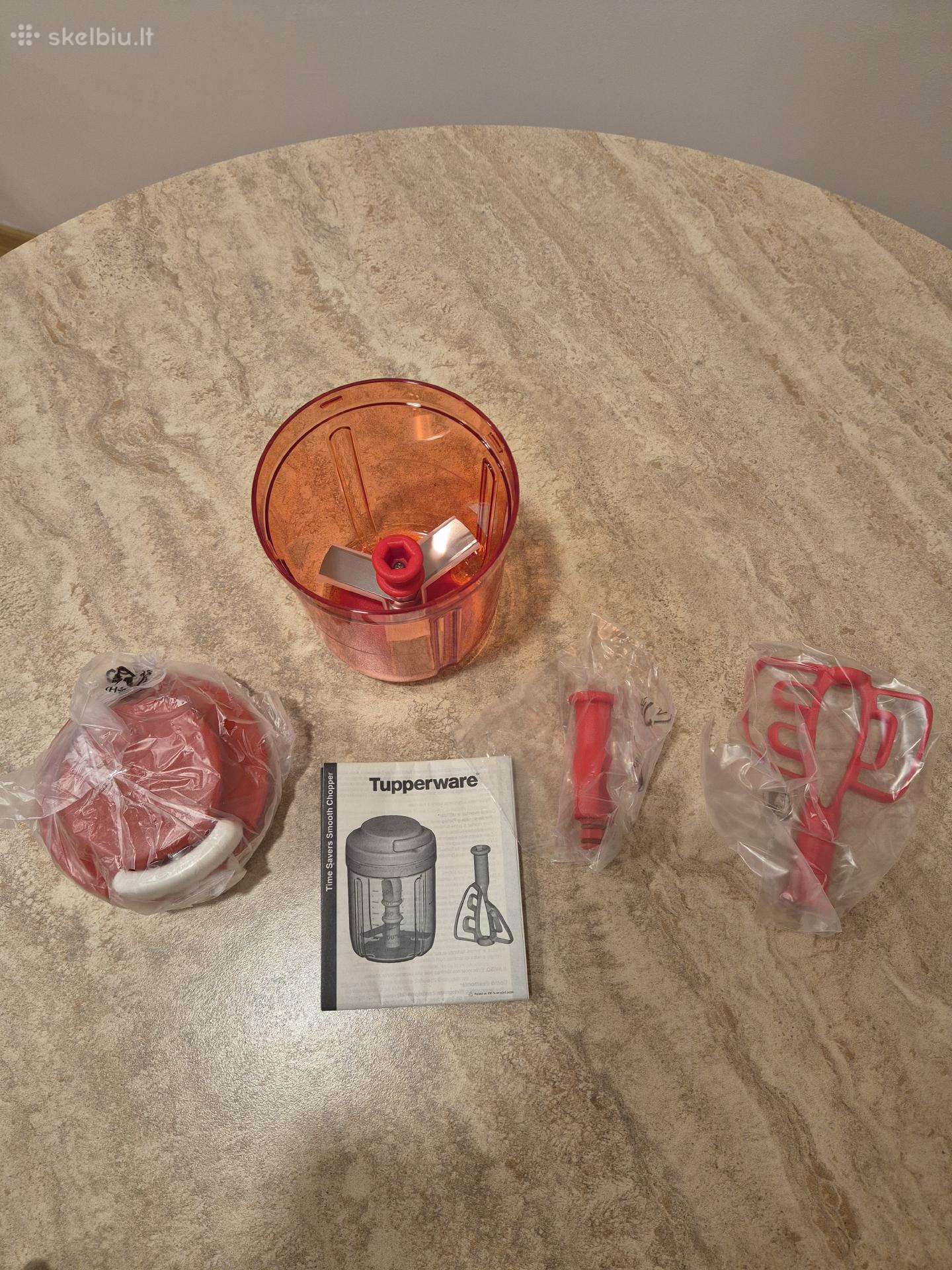 Tupperware Turbo Chef plakiklis ir smulkintuvas