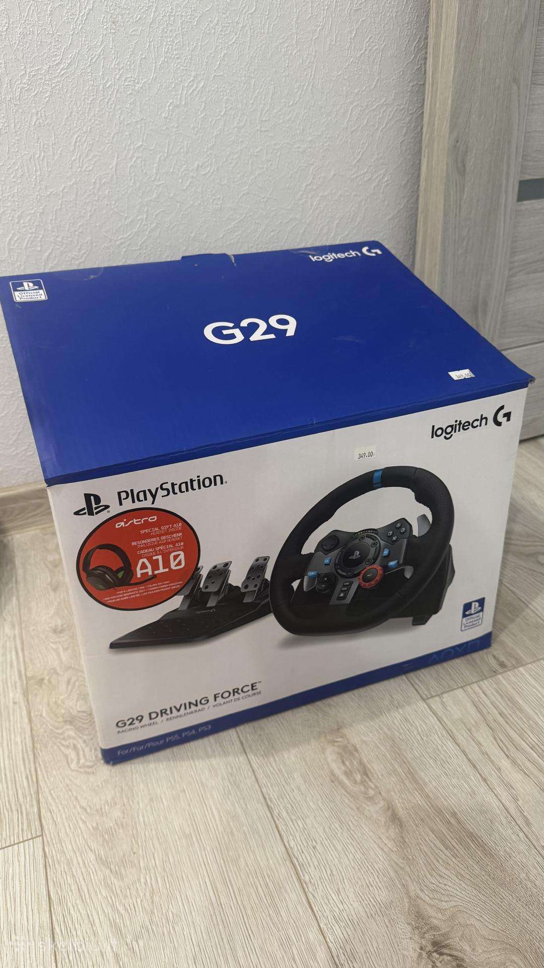 Žaidimo vairo komplektas Logitech G29