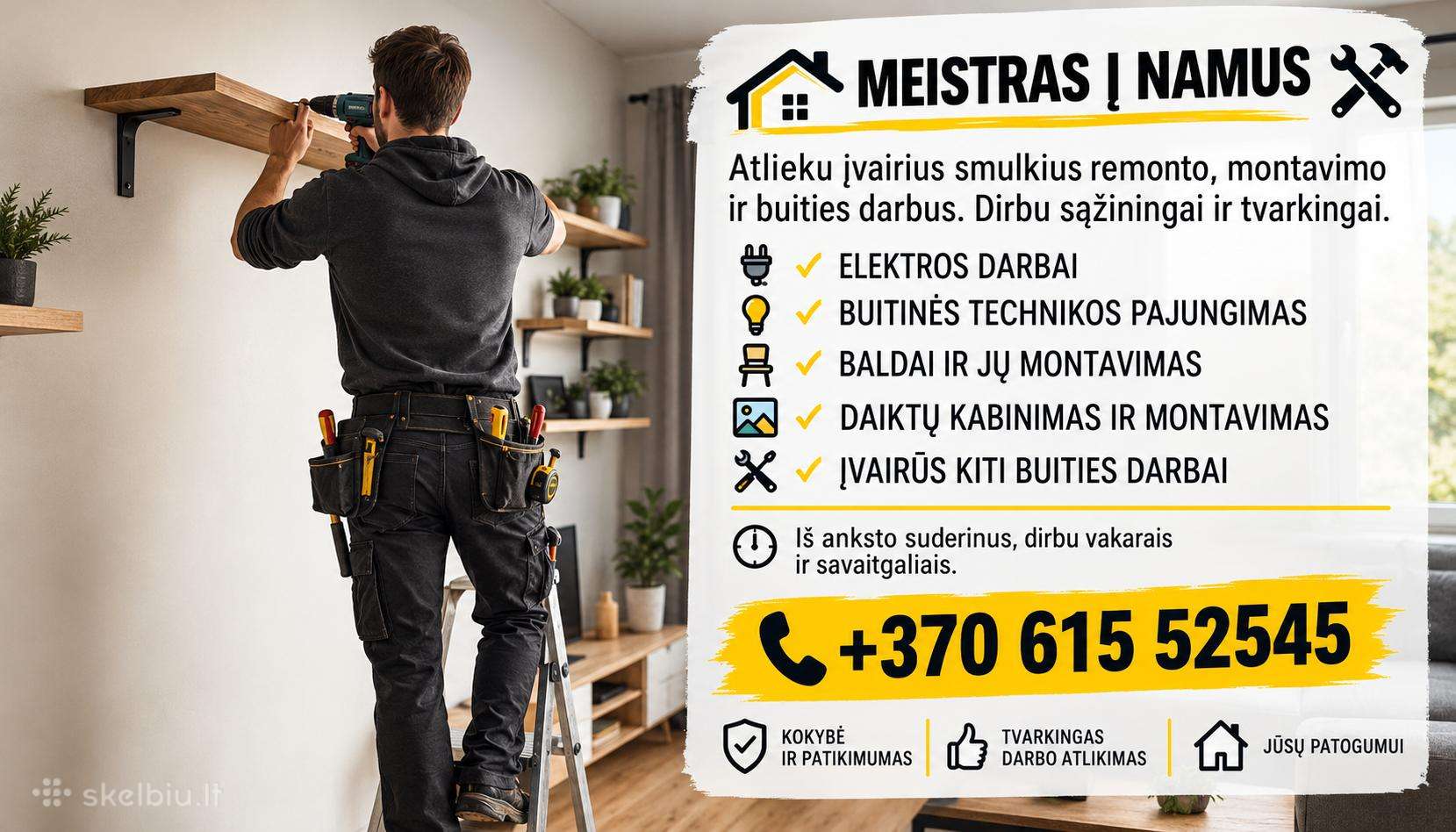 Meistras į namus