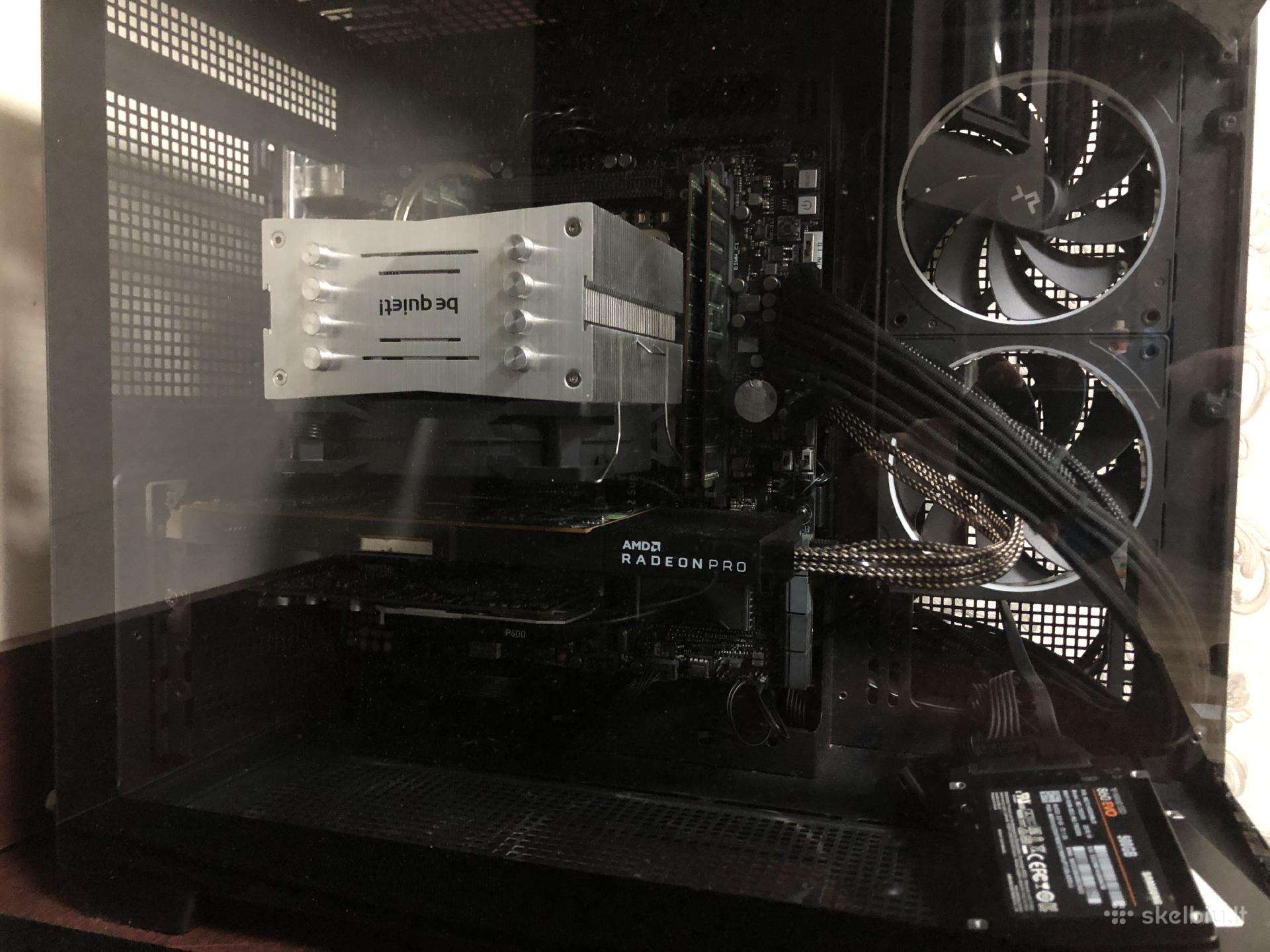 14c/28t 128gb Ddr4 Hx1200w 2 Gpu 500gb +monitorius
