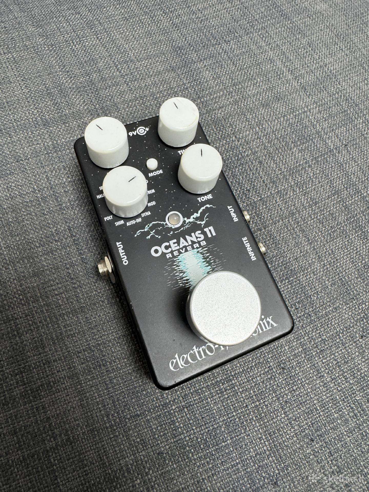 Electro-harmonix Oceans 11 Reverb gitaros pedalas