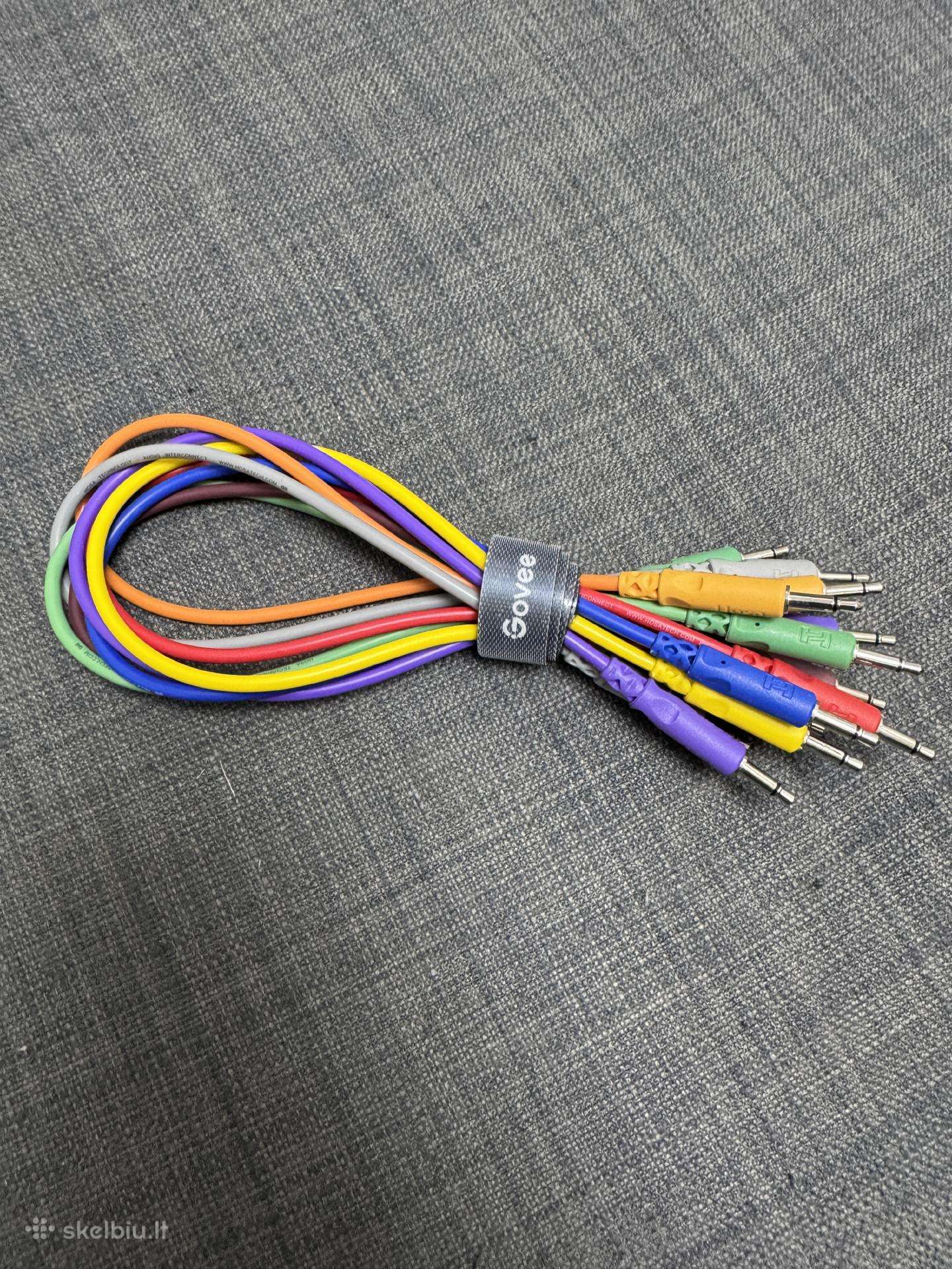 Hosa Cmm-800 – 8 vnt 3,5 mm patch laidų komplektas
