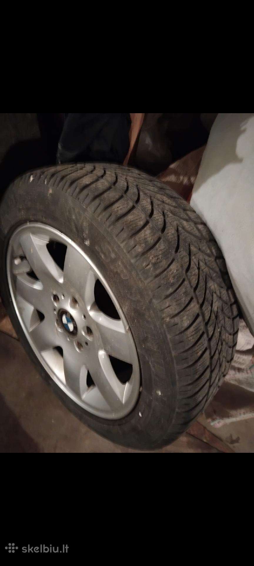 Bmw r16 ratlankiai ratlankiai su m+s padangom