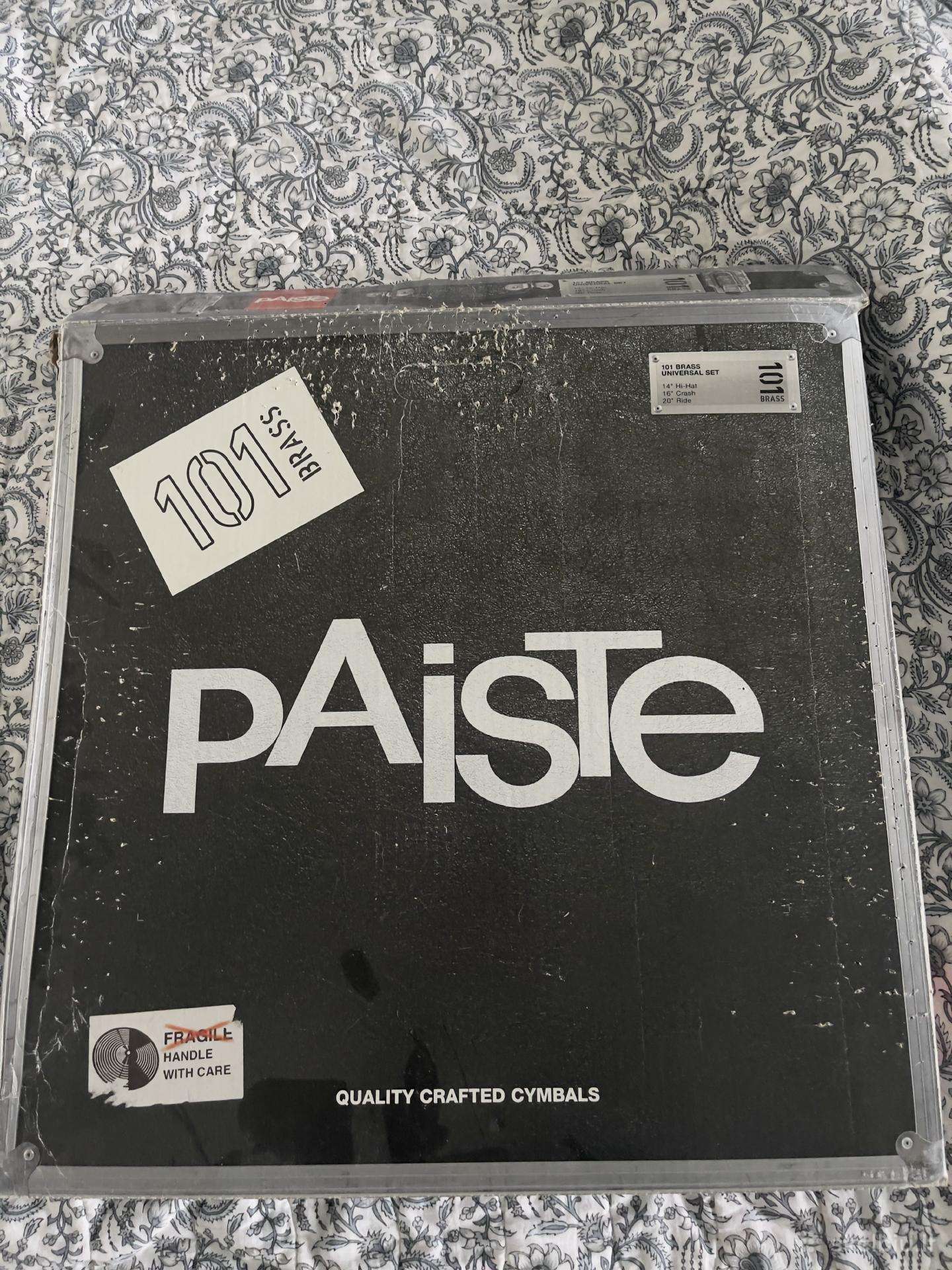 Paiste būgnų lėkščių komplektas – 5 vnt.