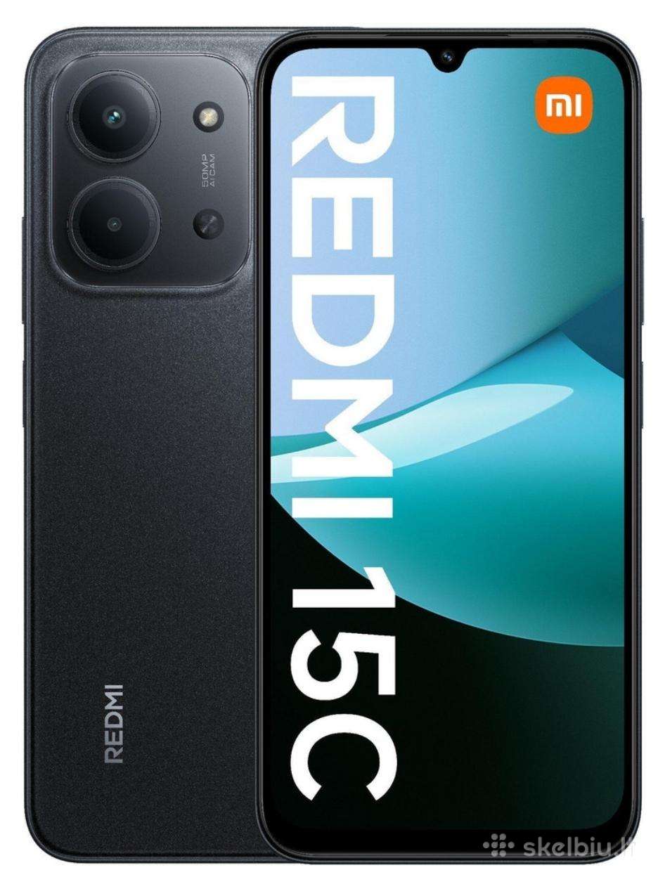 Xiaomi Redmi 15c mažai naudotas su garantija