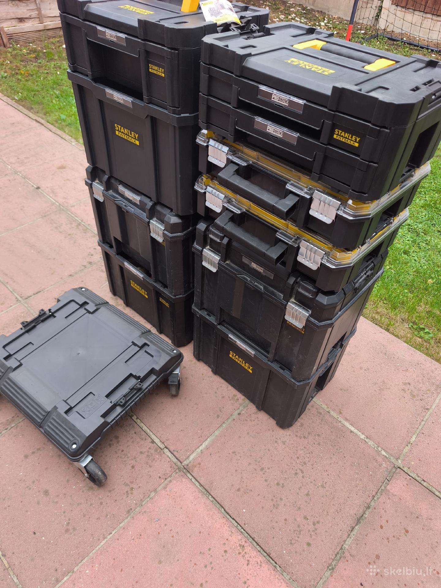 Įrankių dėžės Stanley Fat max pro stack