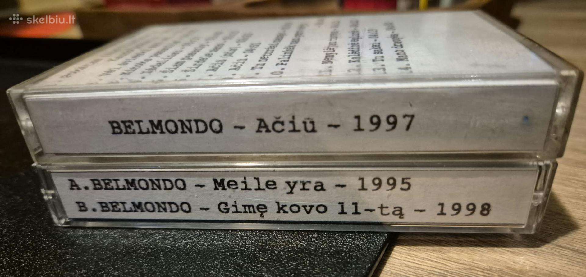Kasaetės grupės Belmondo įrašai 2