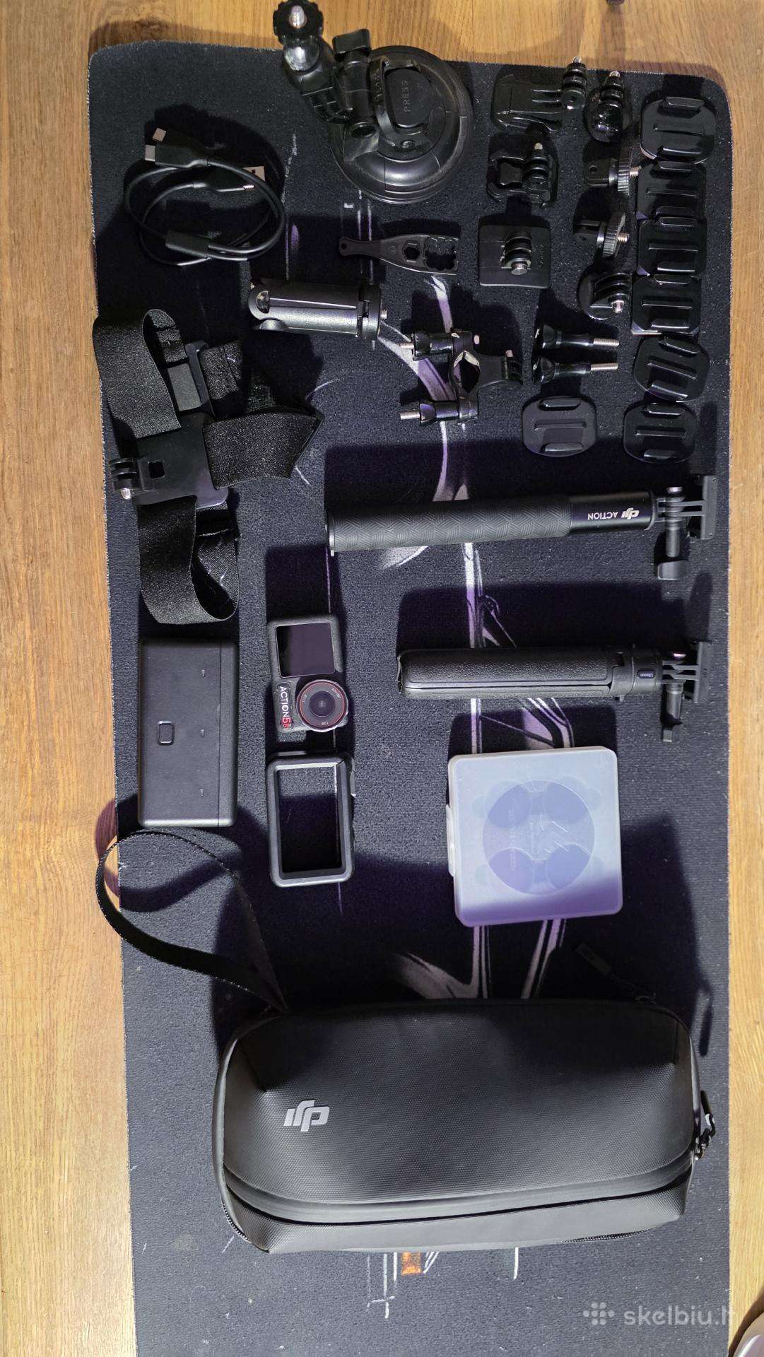 Dji Osmo Action 5 Pro Adventure Combo + priedai
