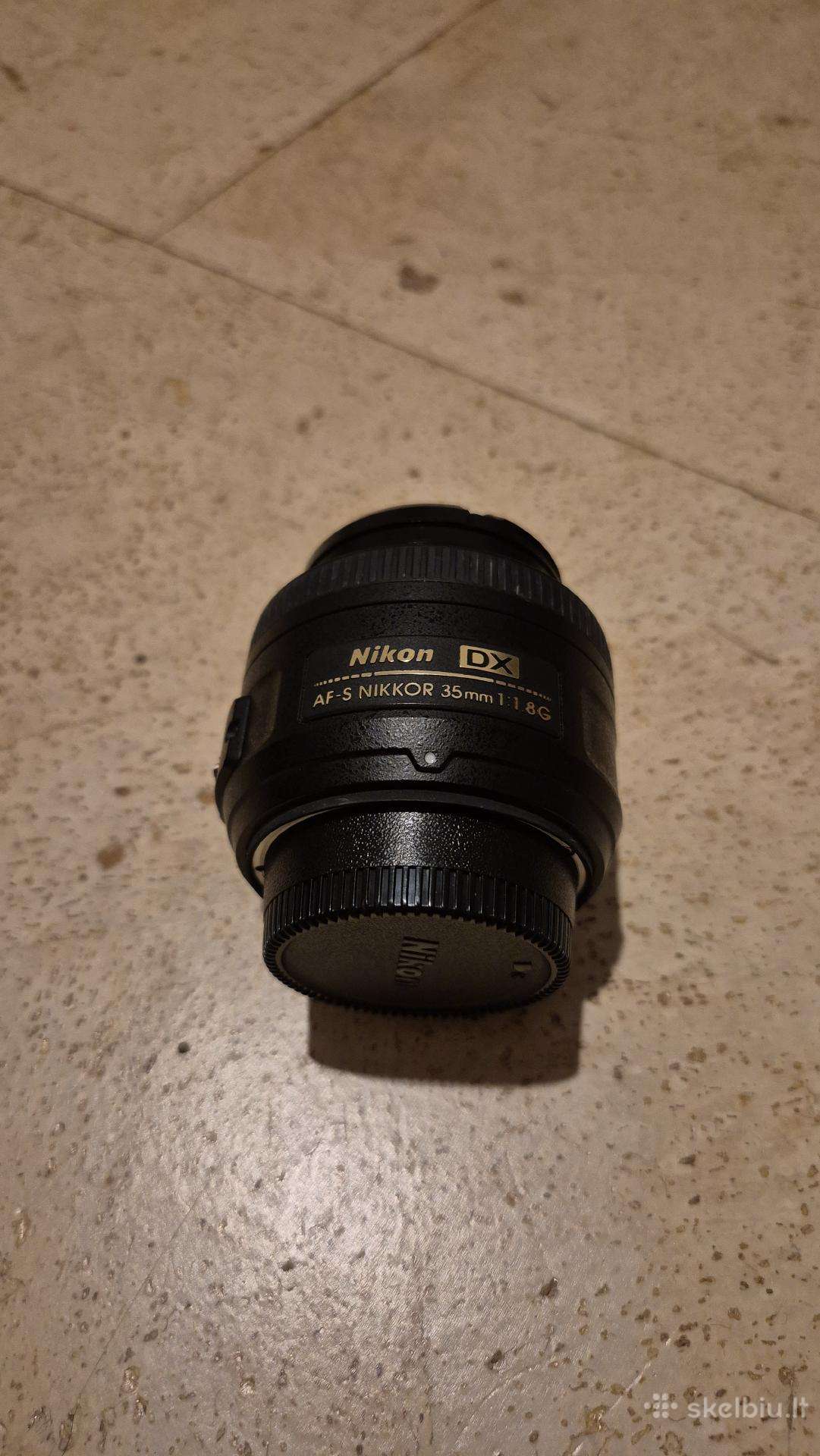 Nikon objektyvas Dx 35mm f1:1.8