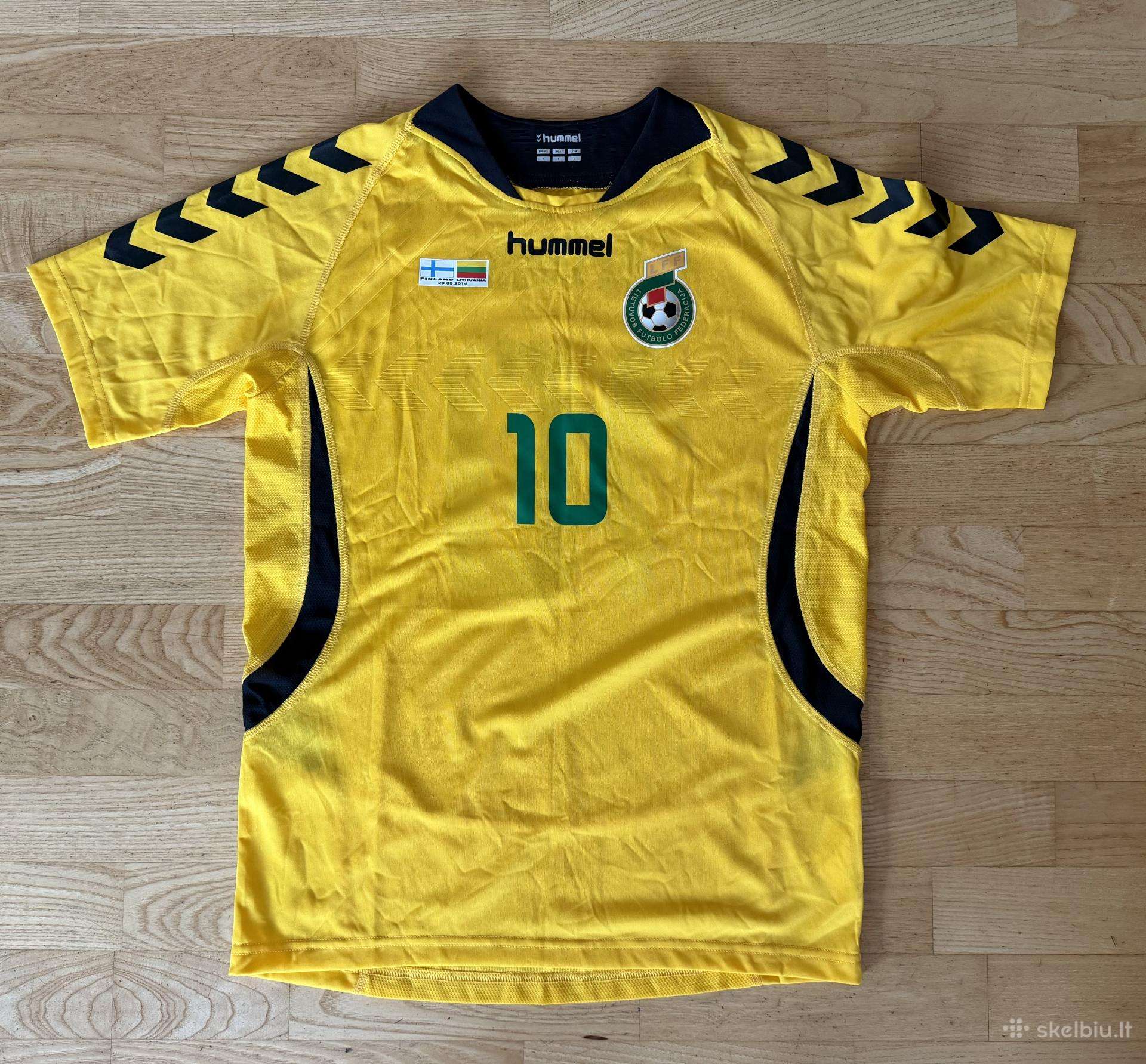 Lietuvos futbolo rinktines marskineliai