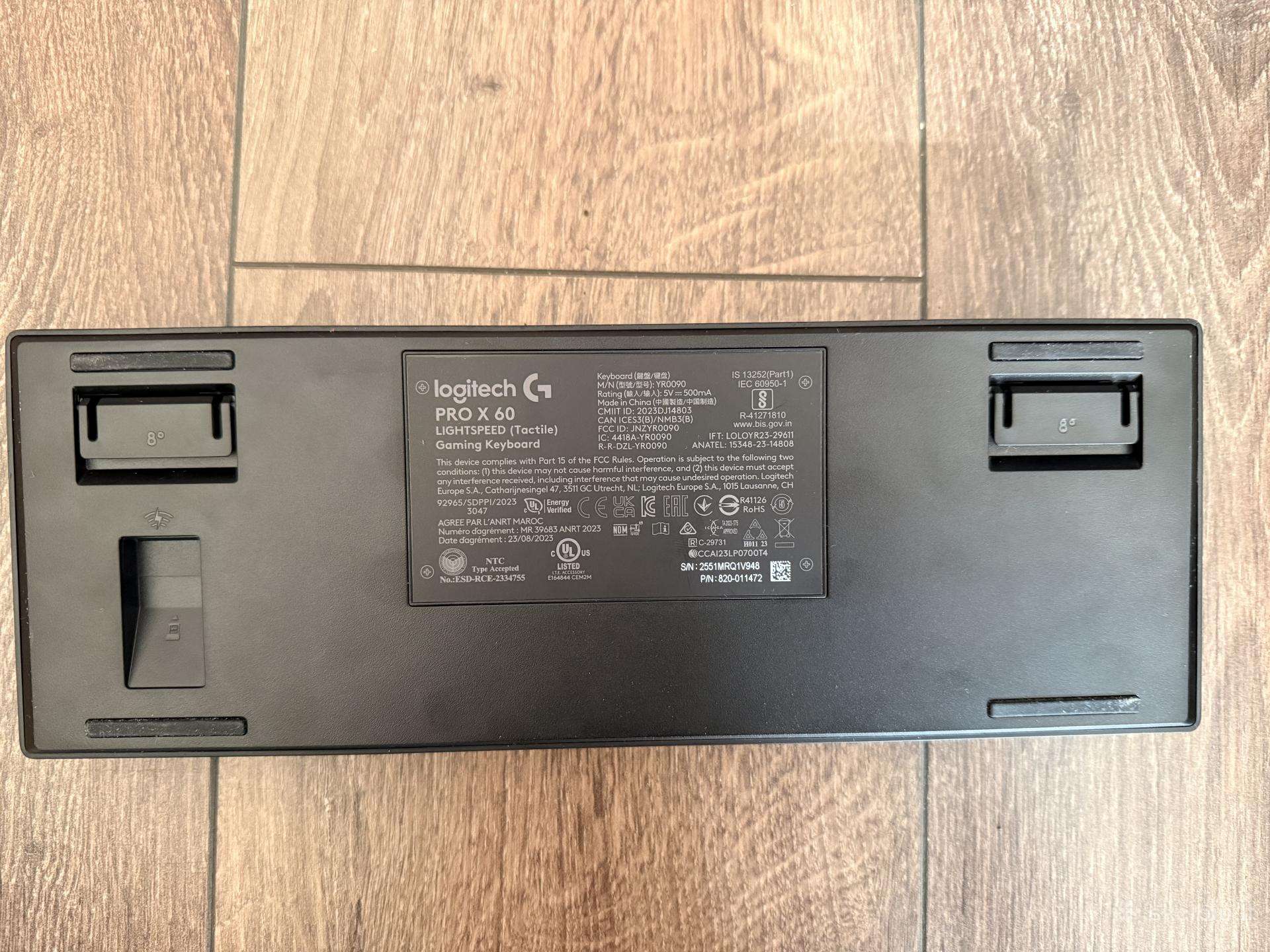 Logitech X60 lightspeed