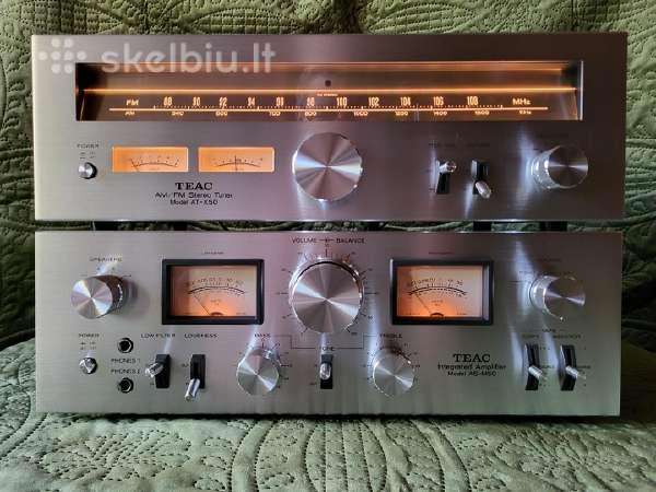 Stiprintuvas+tuneris Teac As-m50. At-x50.