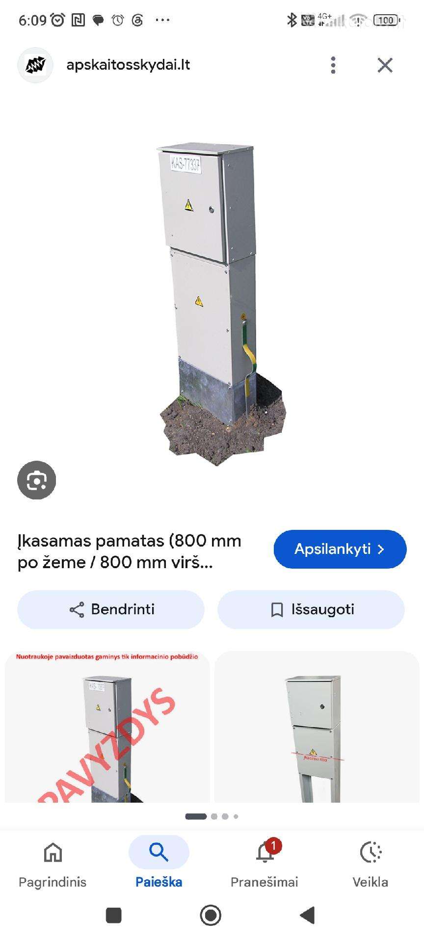 El skydas