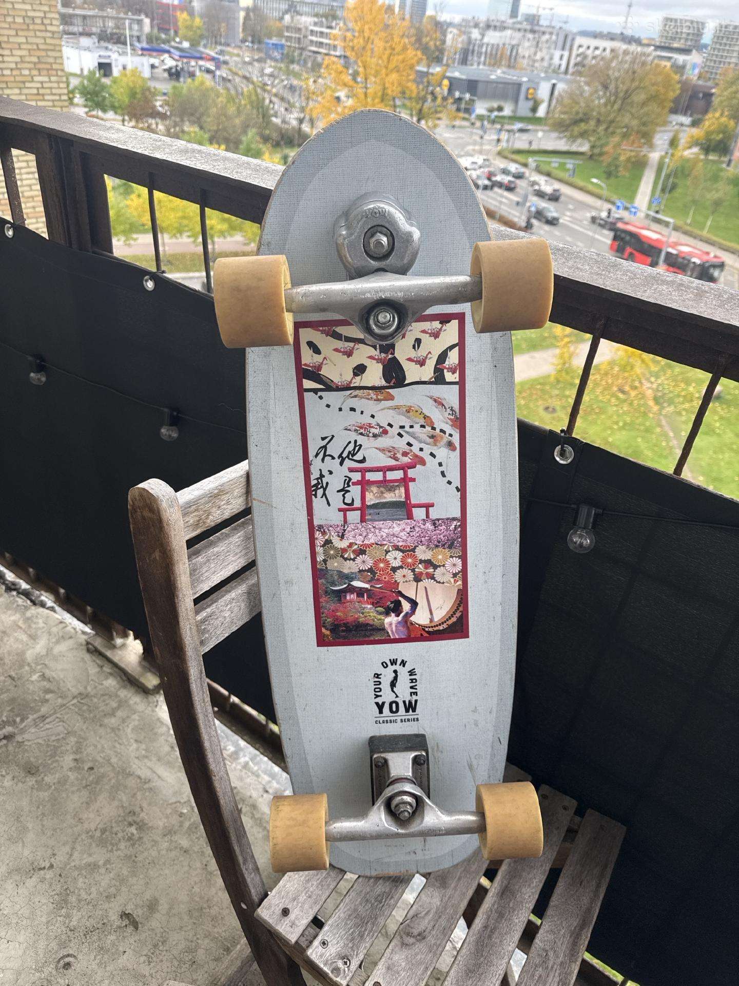 Yow surfskate Classic Series, japoniško dizaino