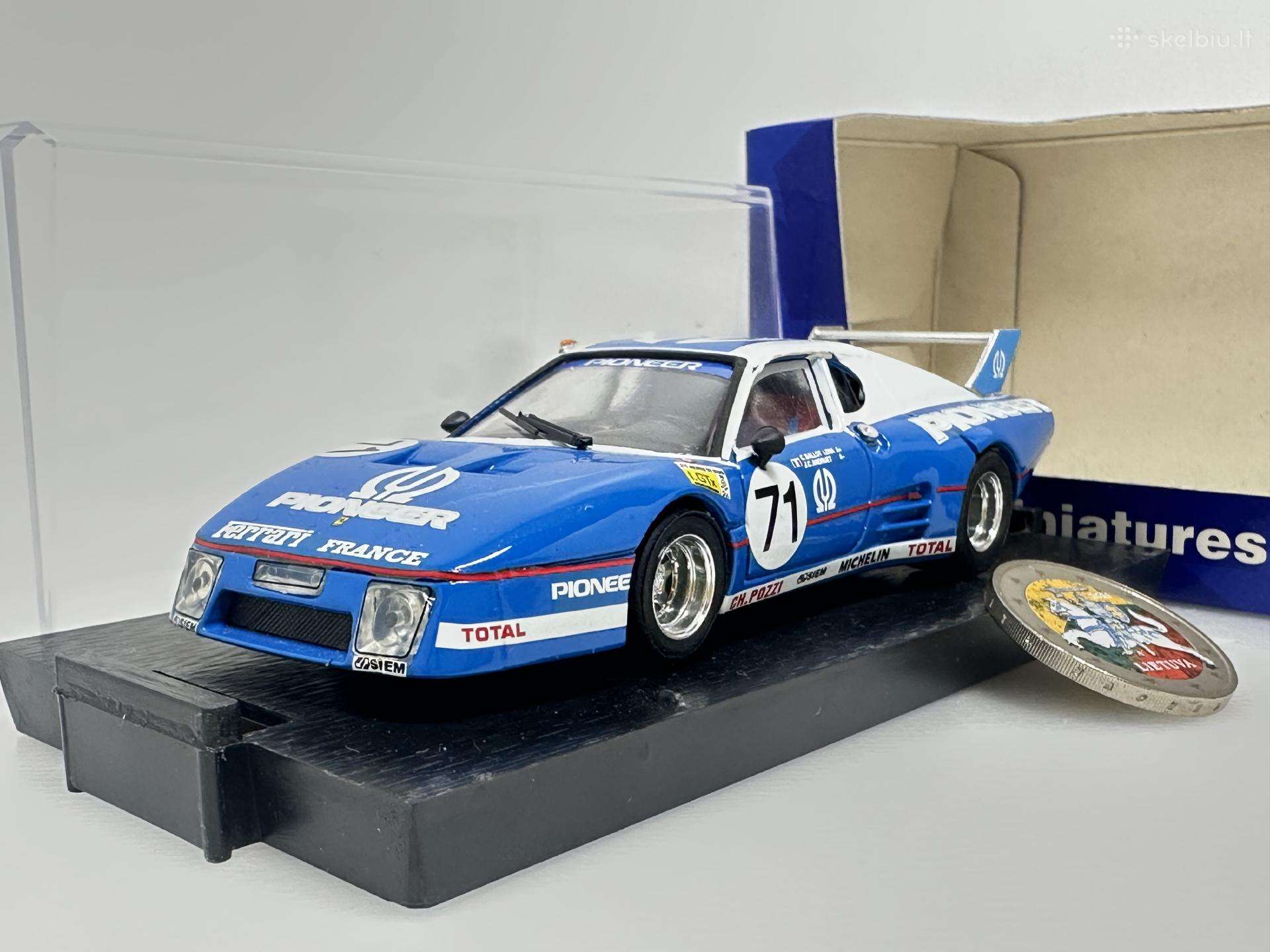 Ferrari 512bb Lm Le Mans 1982 #71 mėlyn/ba 1:43
