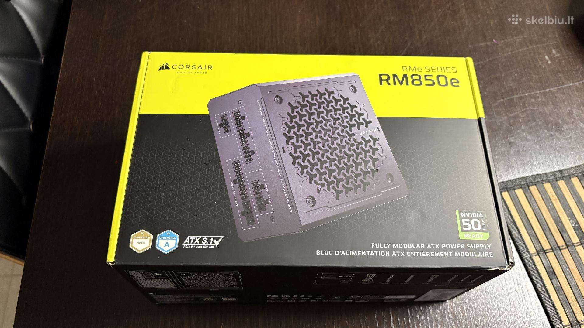 Tik kabeliai Corsair Rm850e