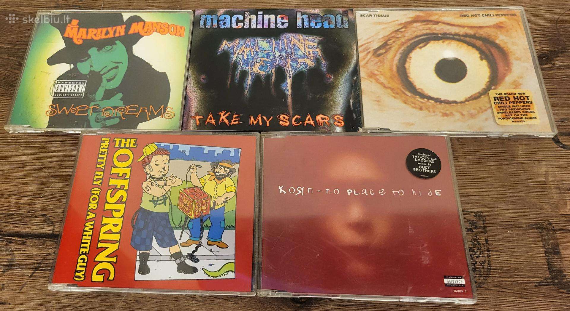 Muzikos CD singlai