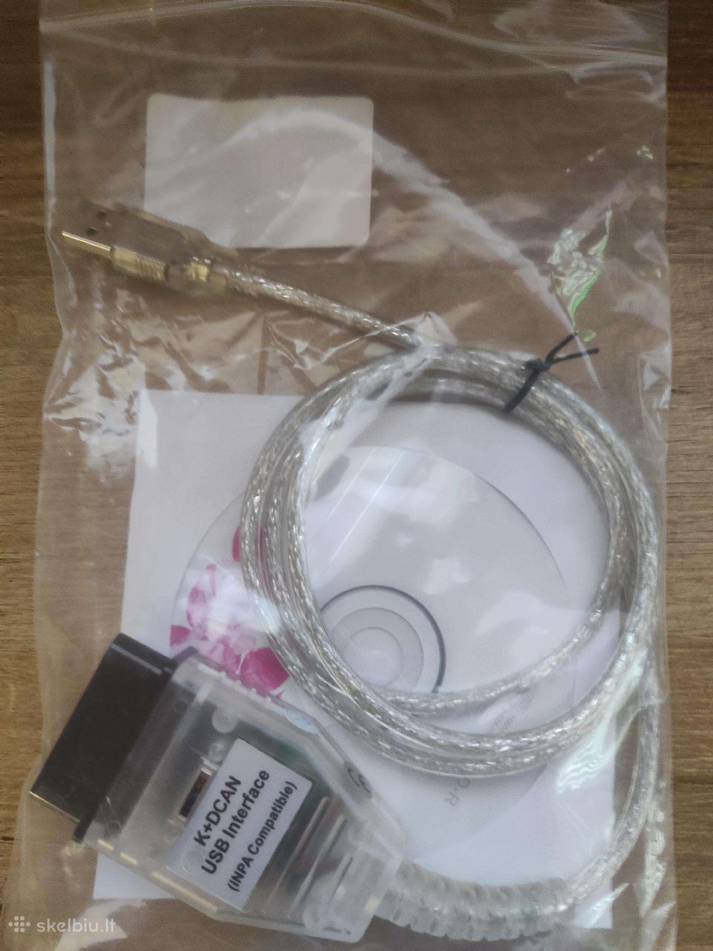 Bmw diagnostikos laidas Inpa K+dcan Obd2 / Ediabas