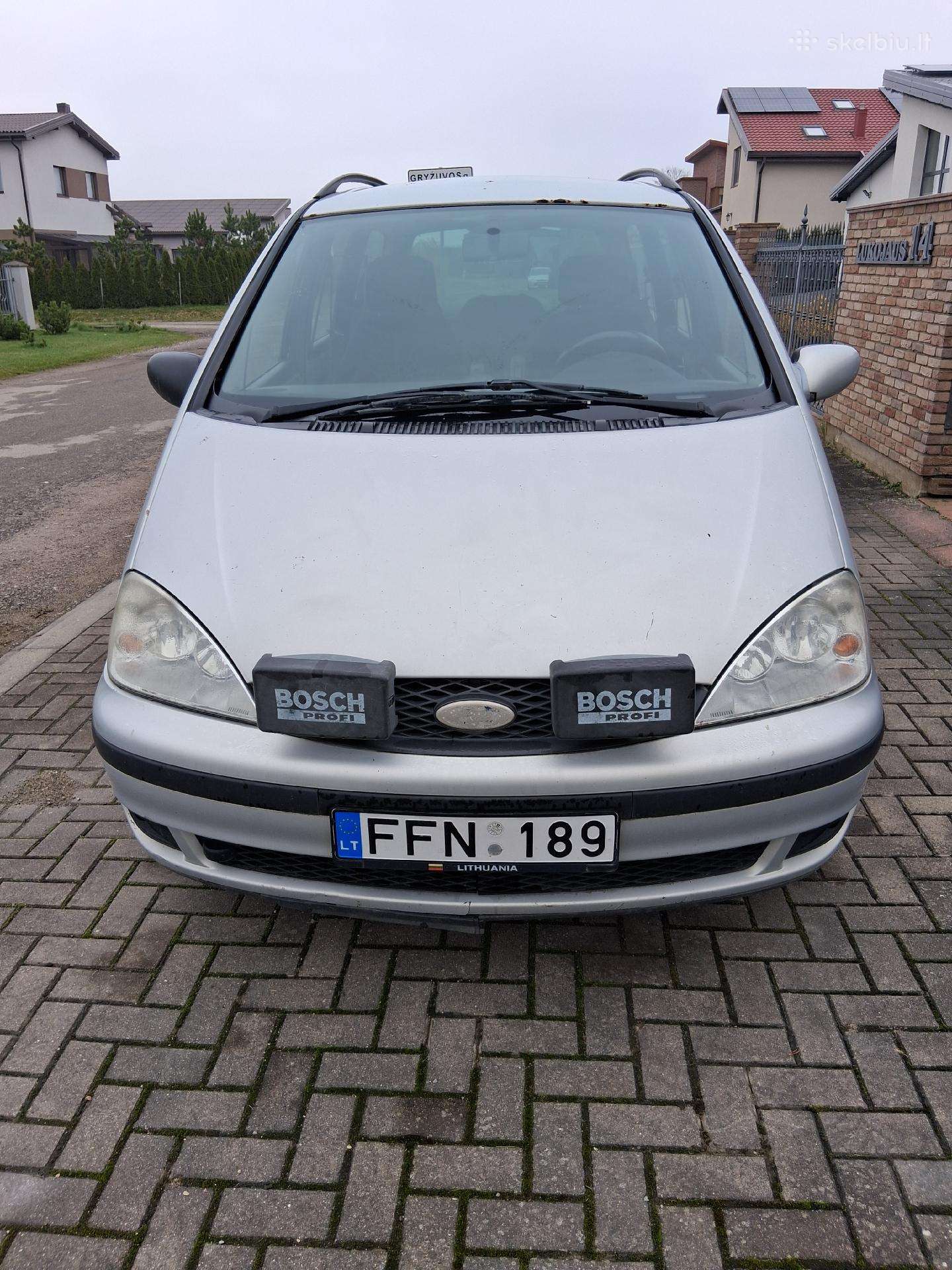 Ford Galaxy, 2000 m., Dyzelinas – Ta iki 2028-01