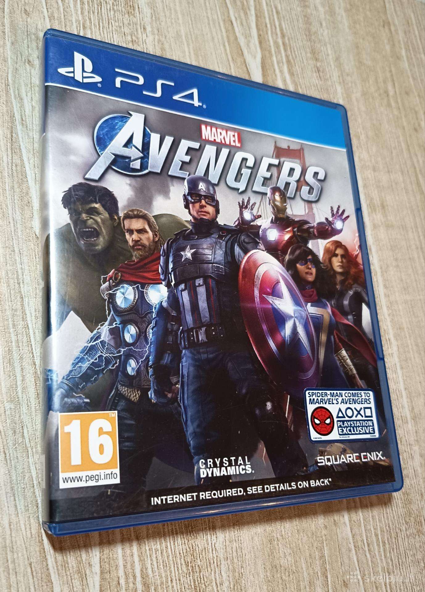 Ps4 Marvel's Avengers žaidimas