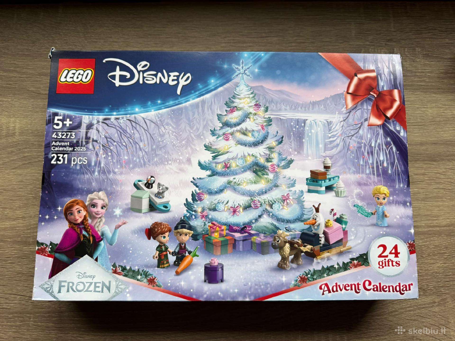 Lego Disney Frozen Advento Kalendorius 43273