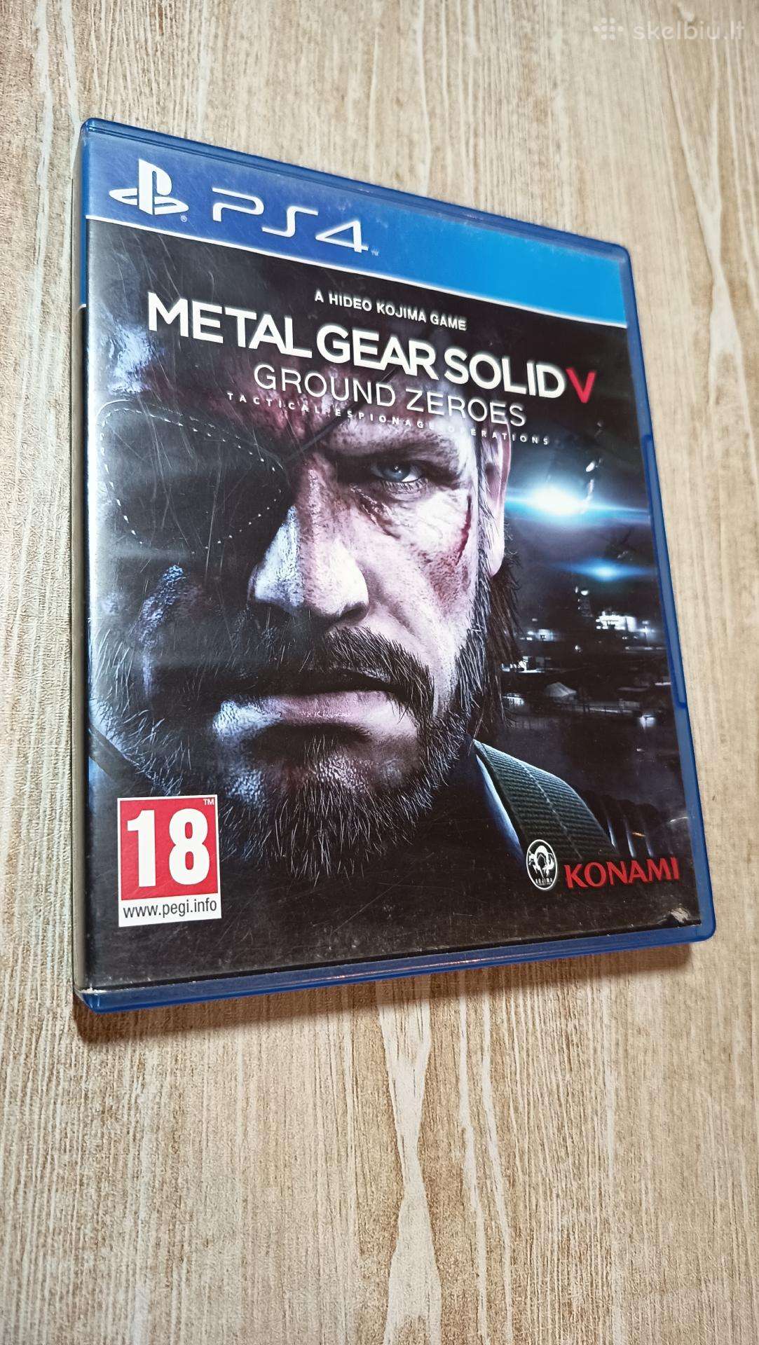 Ps4 Metal Gear Solid V: Ground Zeroes