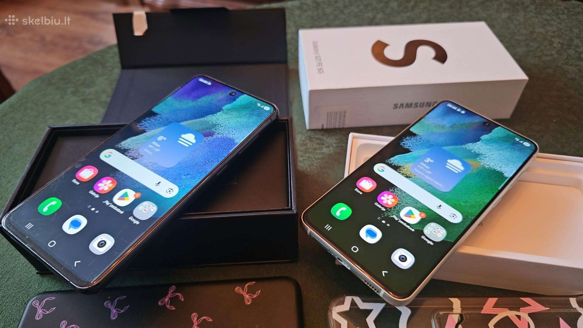 Samsung galaxy S21 Fe 5G komplektas