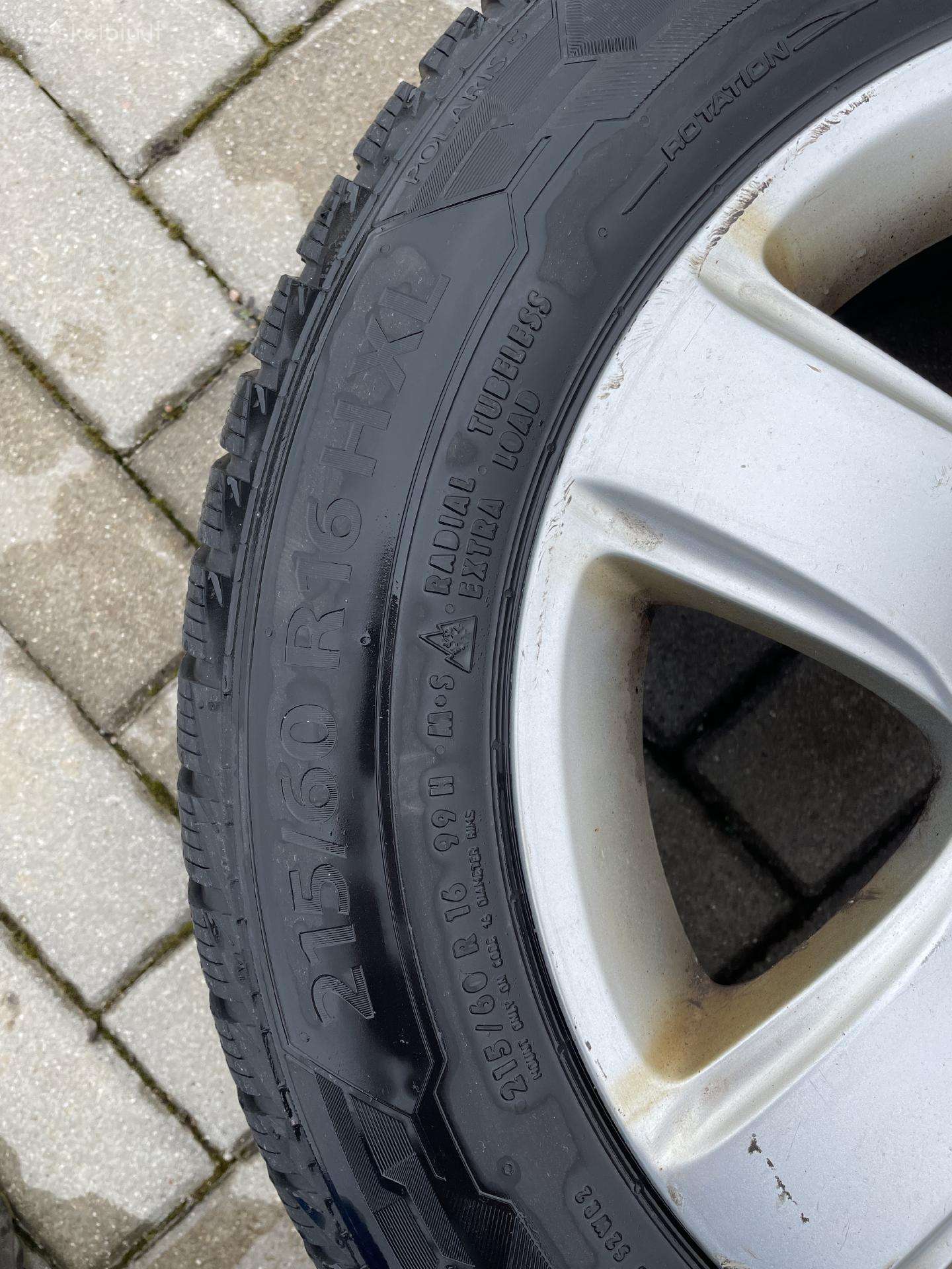 Peugeot diskai su geromis žiem. padangomis