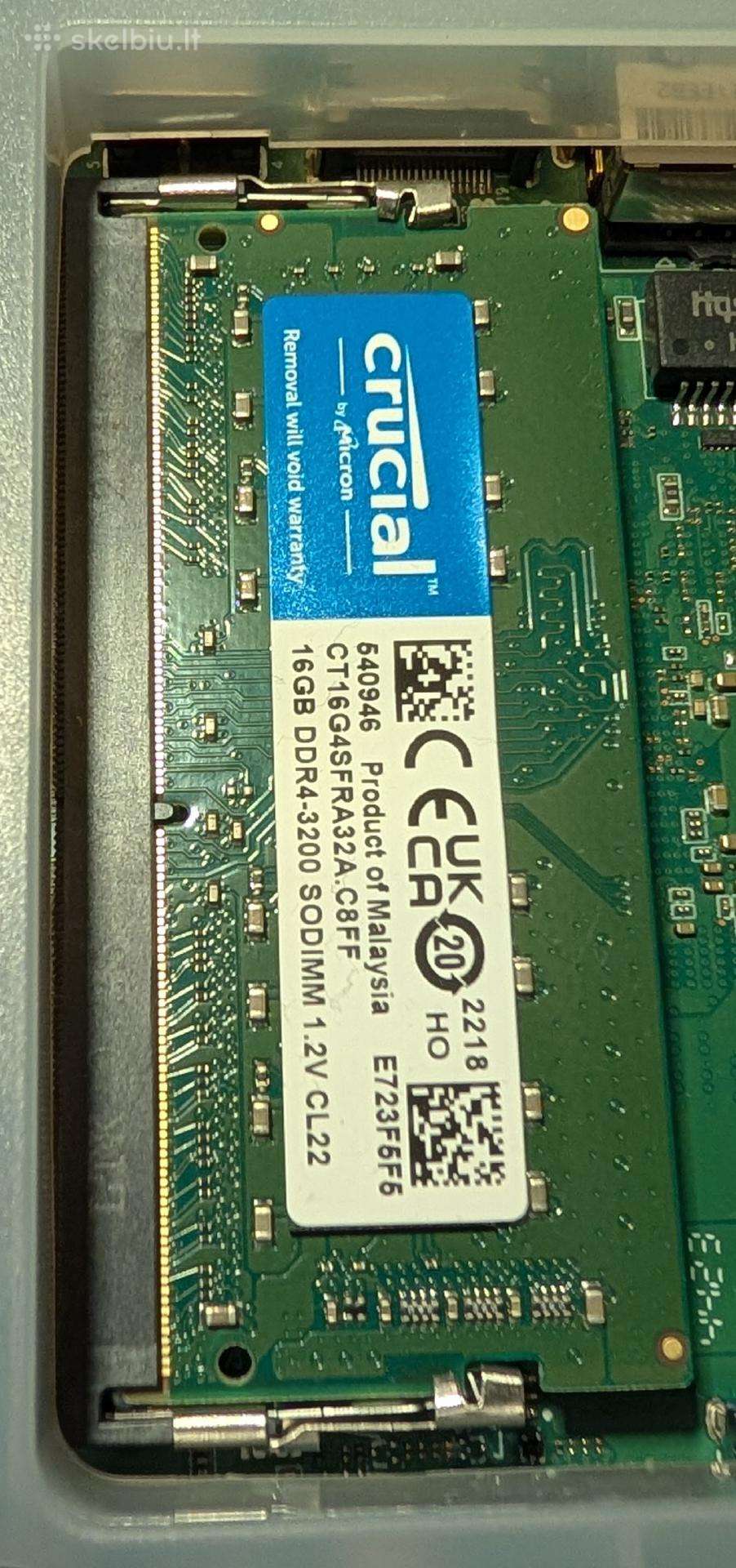 Crucial 16gb Ddr4-3200 Sodimm RAM (Ct16g4sfra32a)