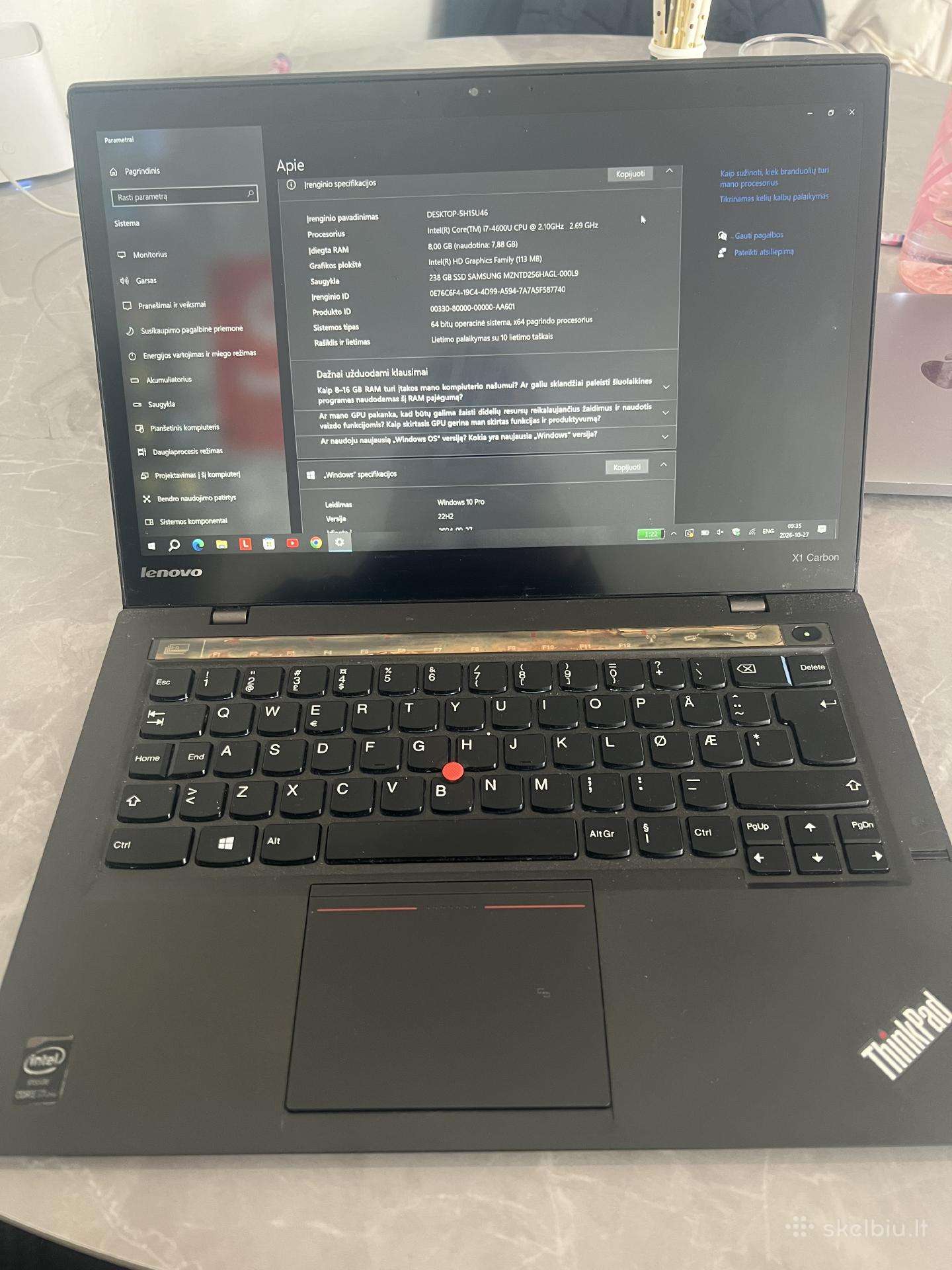 Lenovo x1carbon