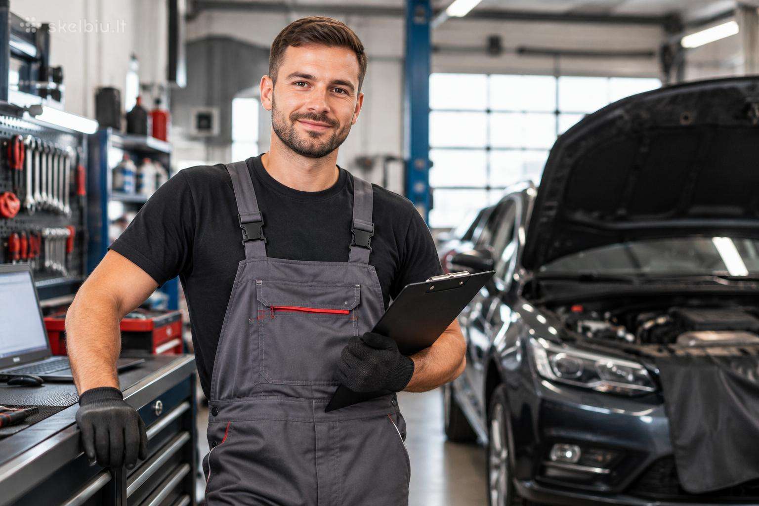 Autoservise ieškomas priėmėjas–tiekėjas