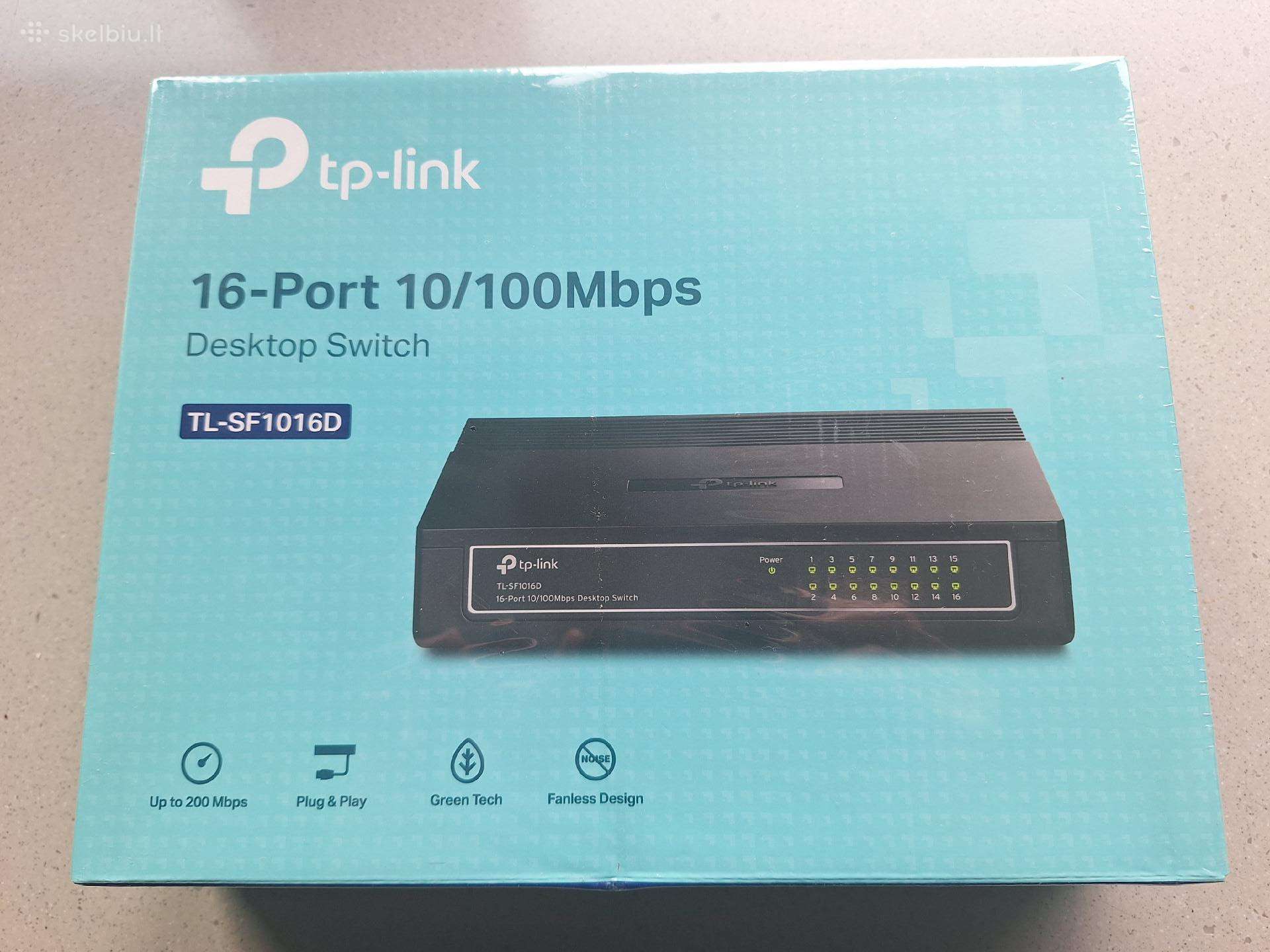 Tp-link Tl-sf1016d – 16 jung tinklo komutatorius