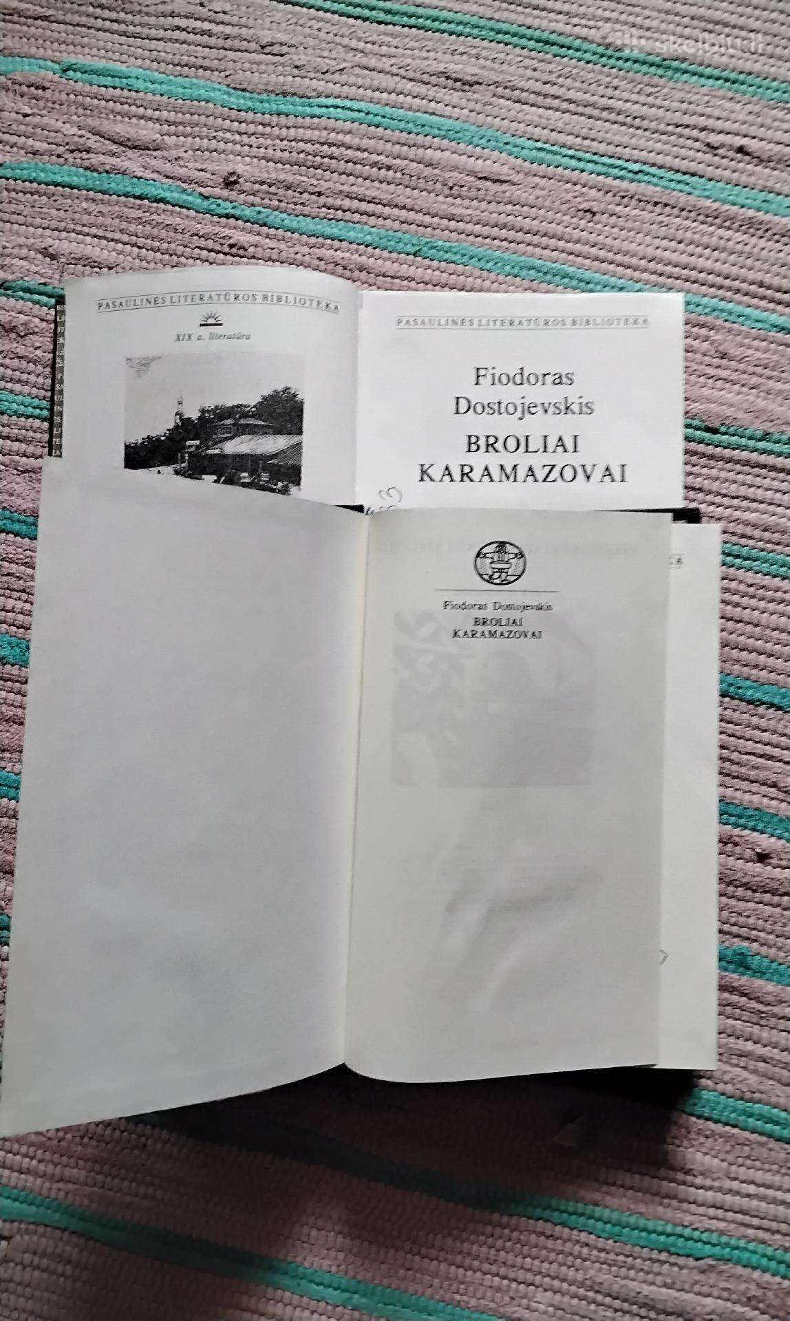 Broliai Karamazovai (2 knygos) Fiodoras Dostojevsk