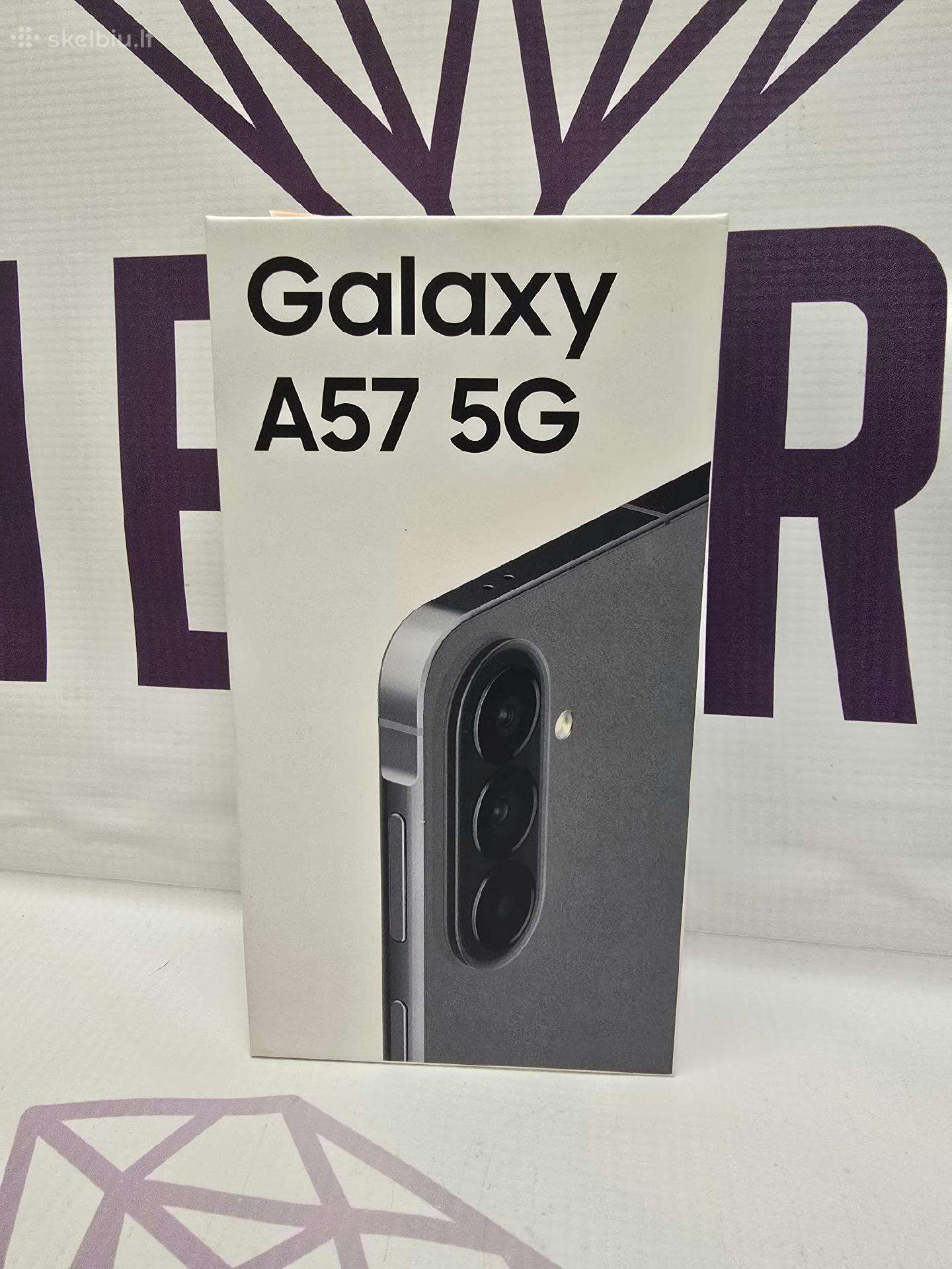 Neišpakuotas Samsung A57 5G (8/128) Siunčiame