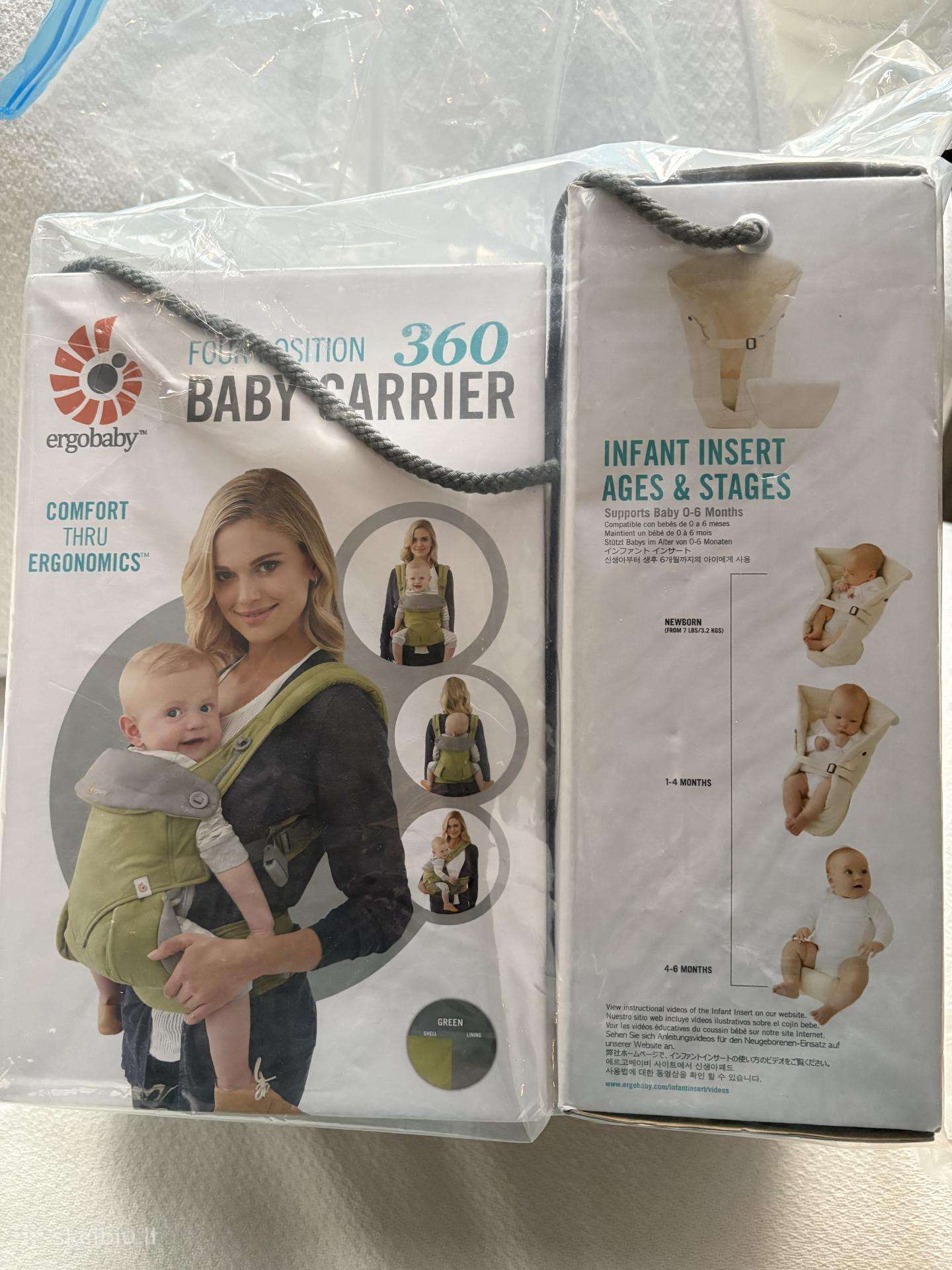 Ergobaby ergonominė kūdikio nešioklė 360