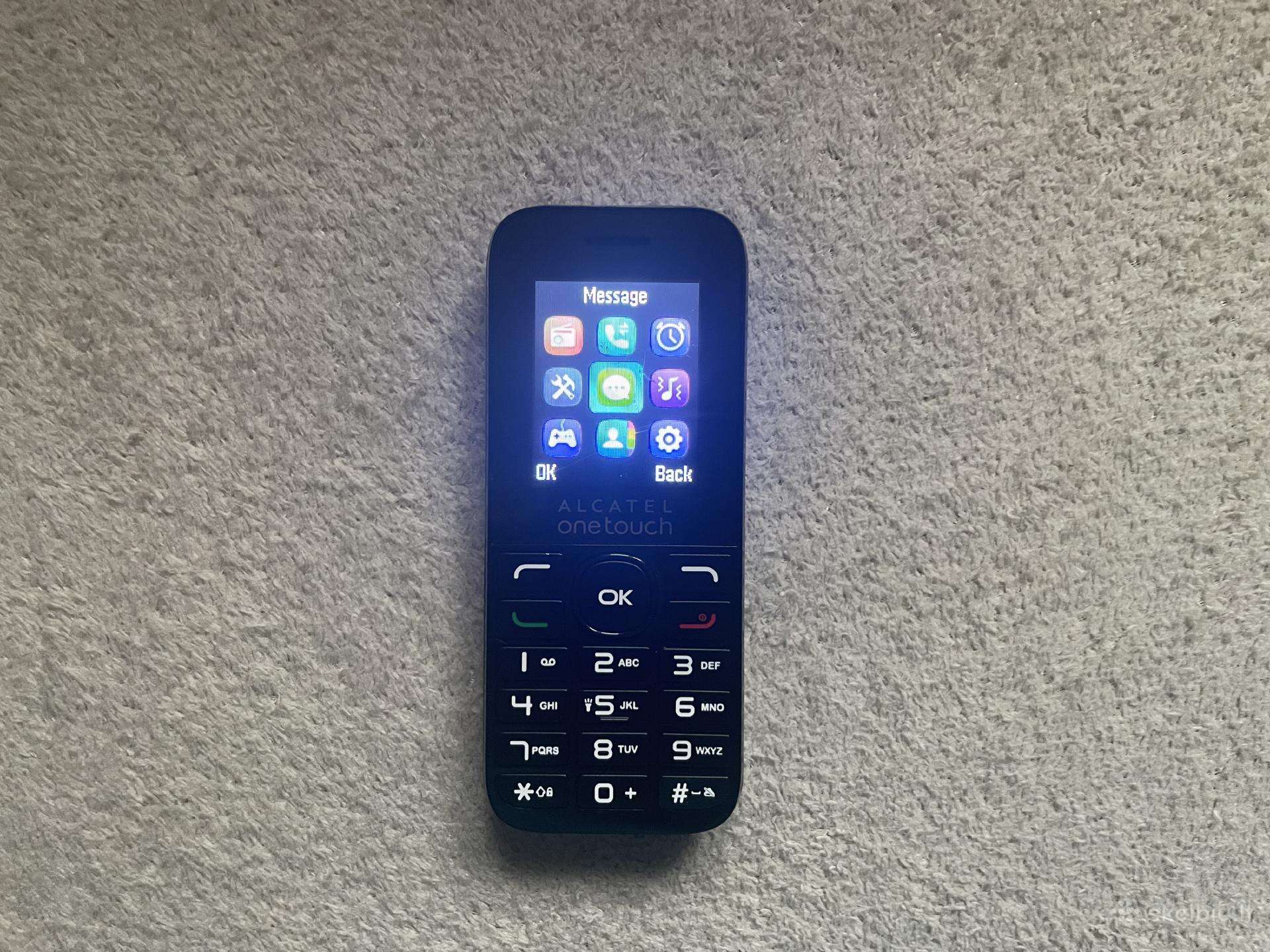 Alcatel Onetouch 1016g mygtukinis telefonas