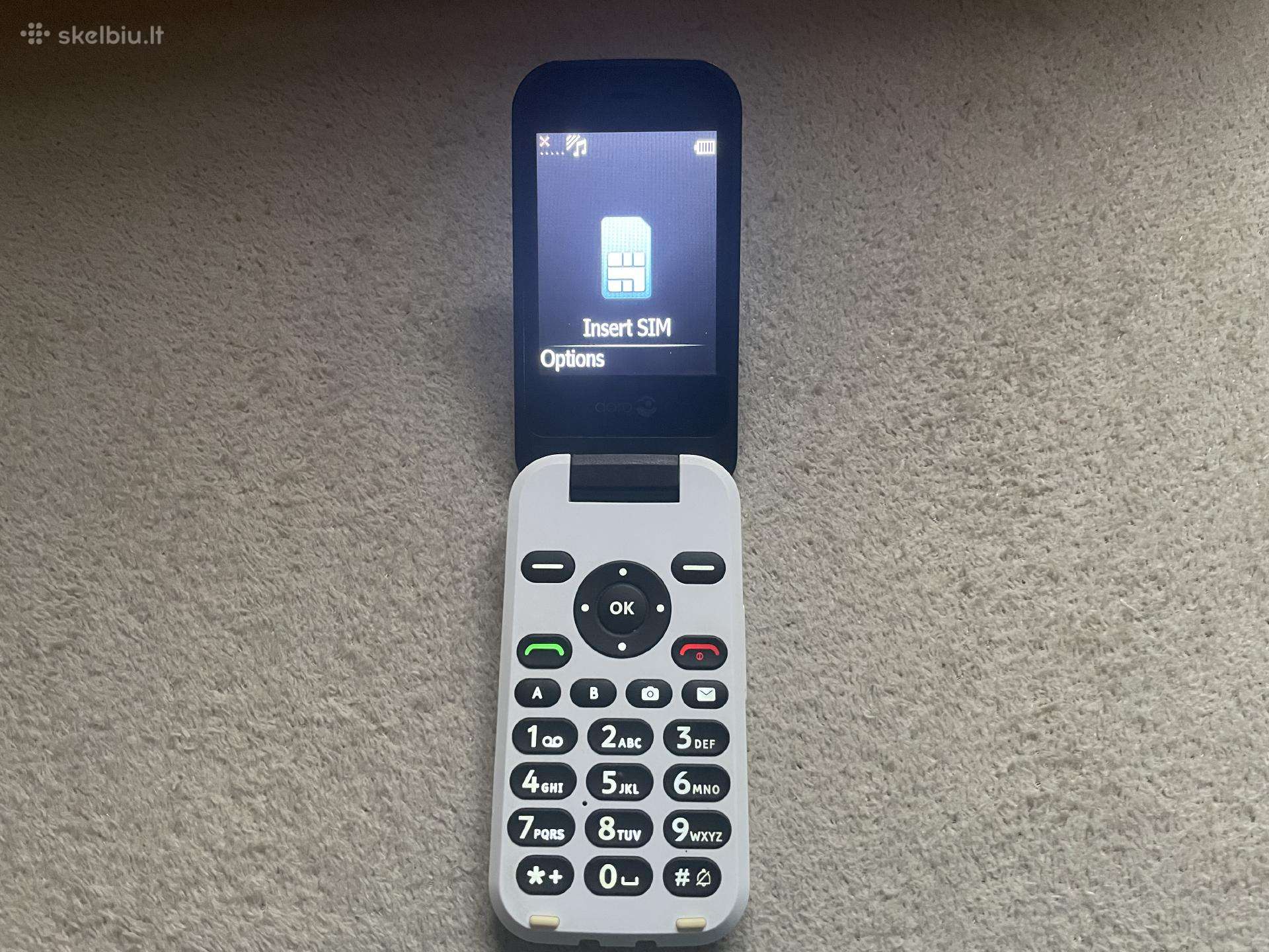 Doro 6620 atverčiamas telefonas senjorams