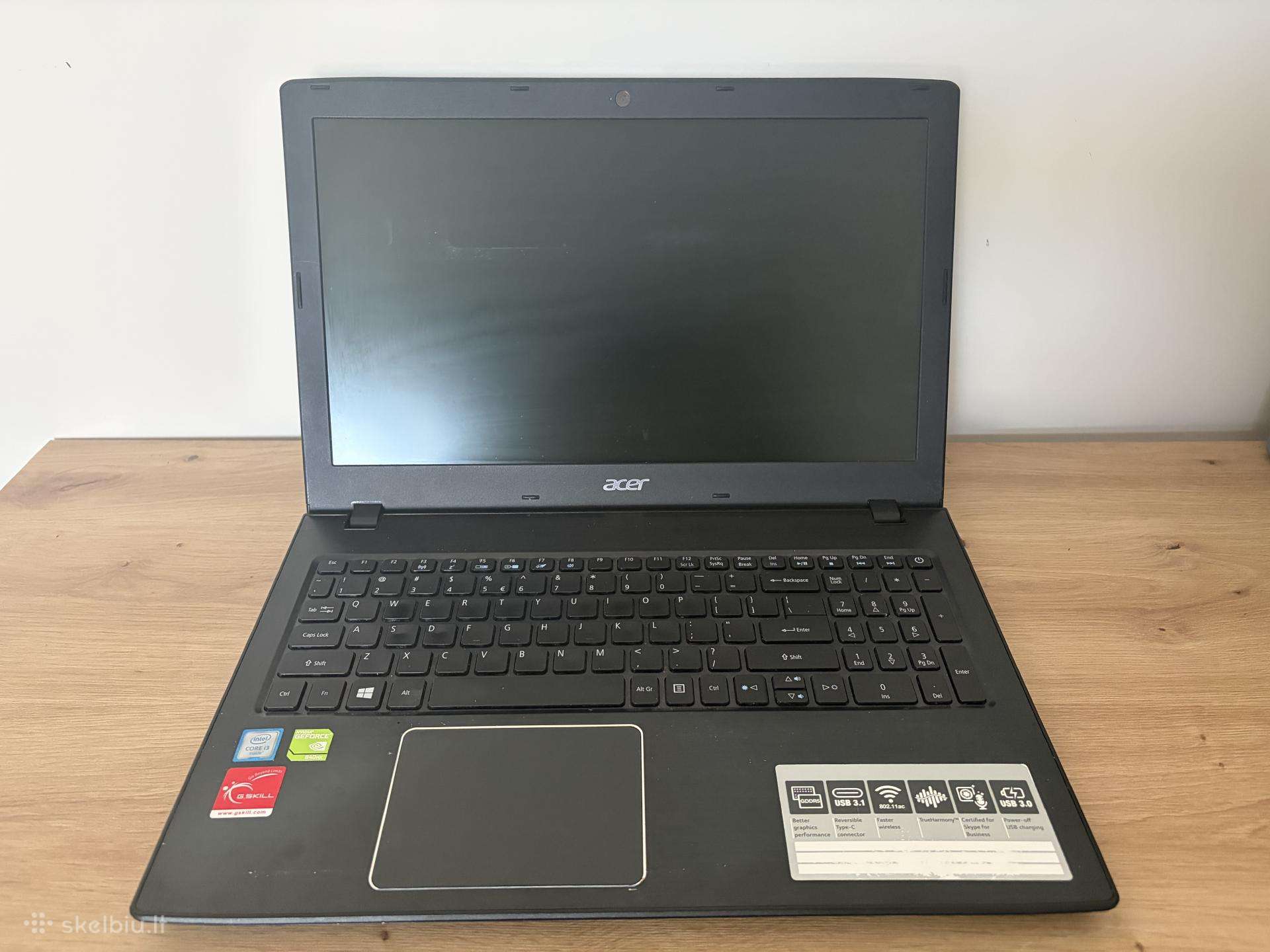 Acer nešiojamas kompiuteris