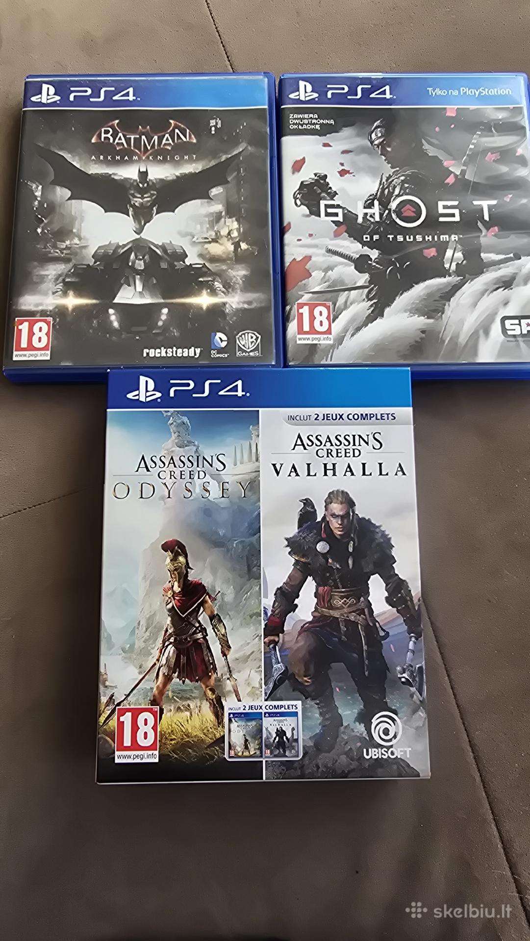 Parduodu ps4 žaidimus