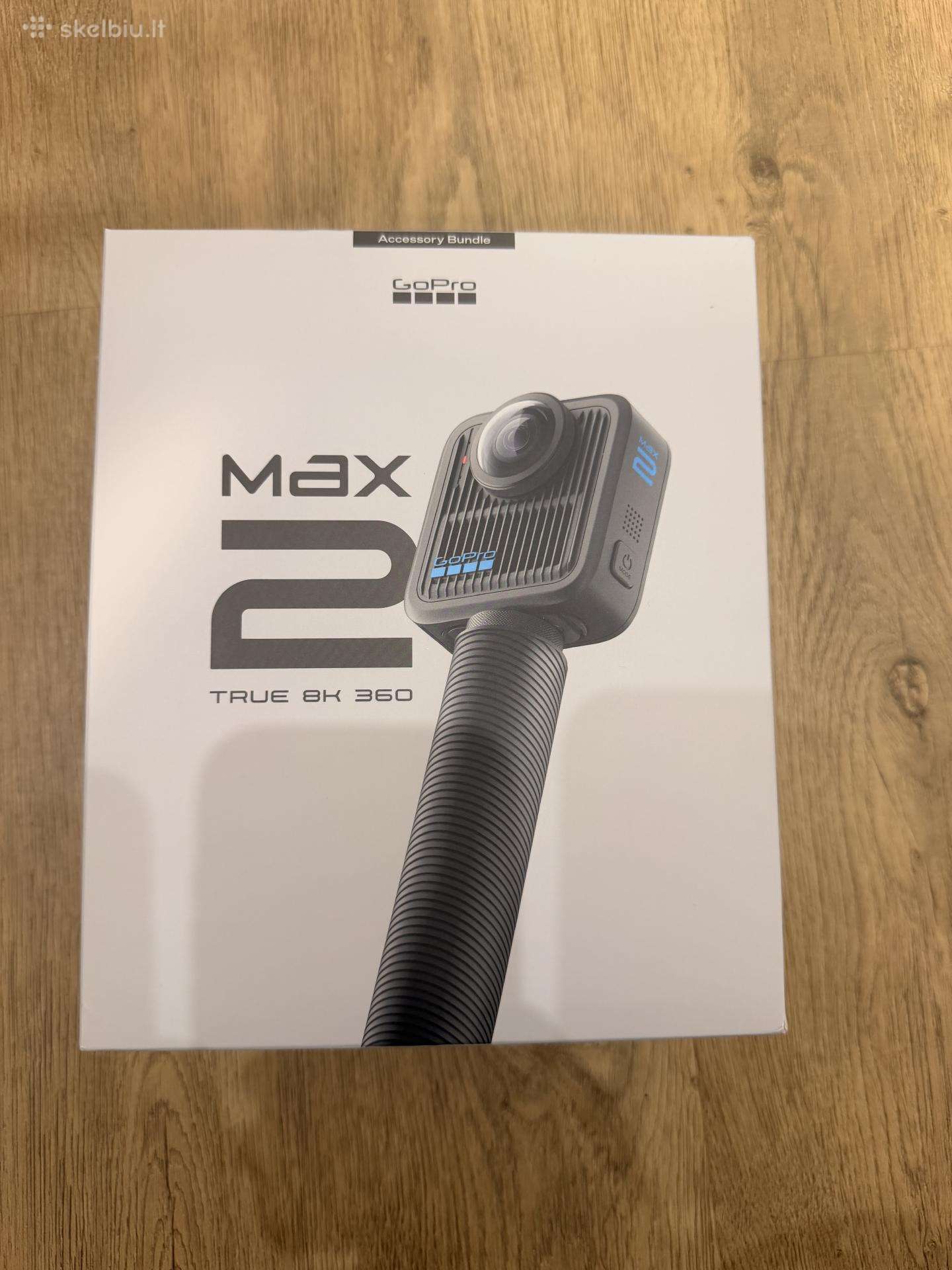 Nauja Gopro Max 2 bundle