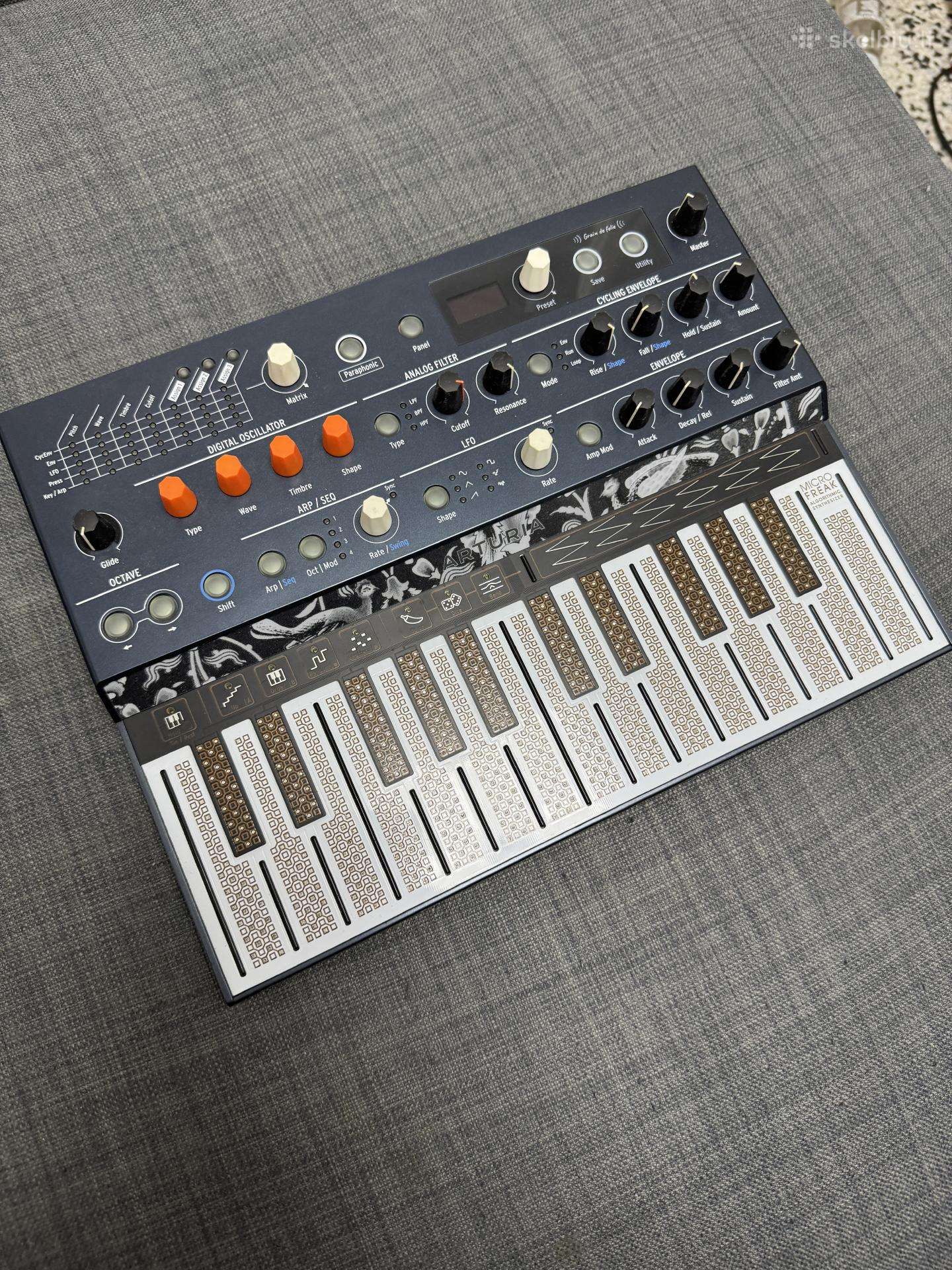 Arturia Microfreak – idealios būklės sintezatorius