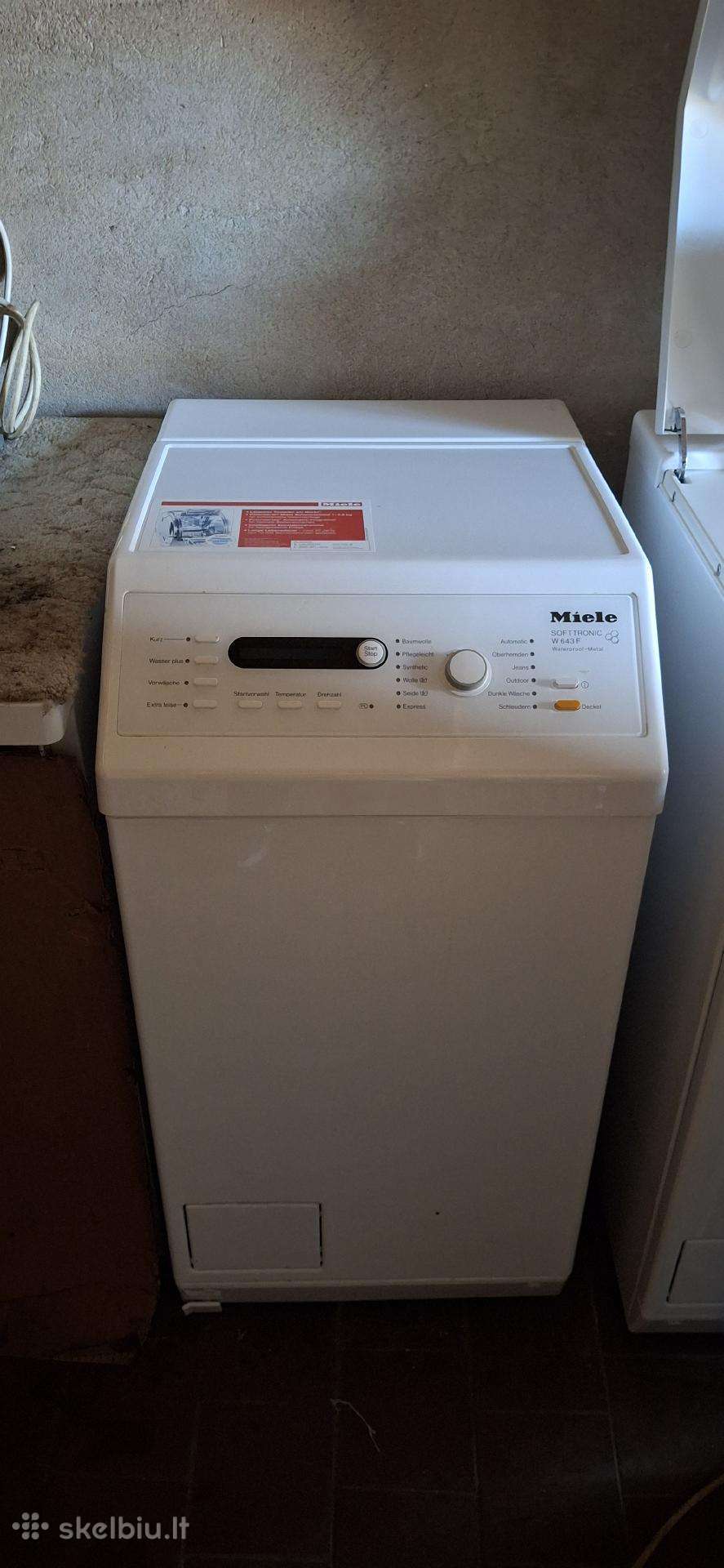 Skalbimo mašina "Miele" W 643 F A+
