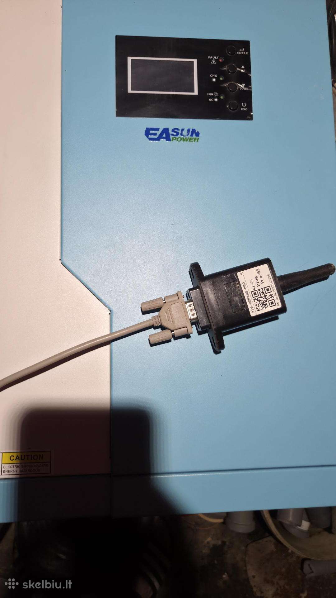 Saulės inverteris keitiklis 24v off grid