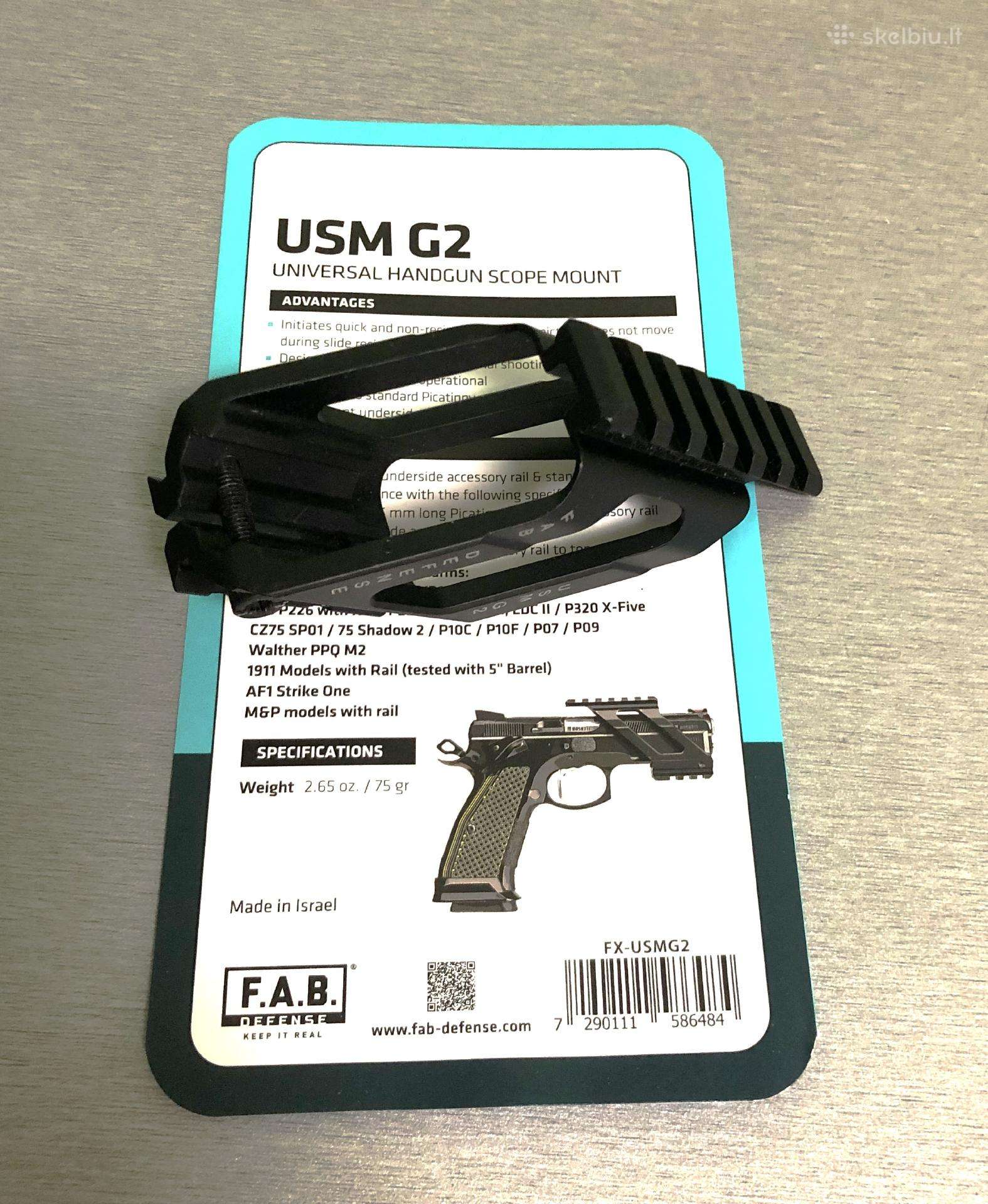 Usm Gen 2 optinio taikiklio laikiklis