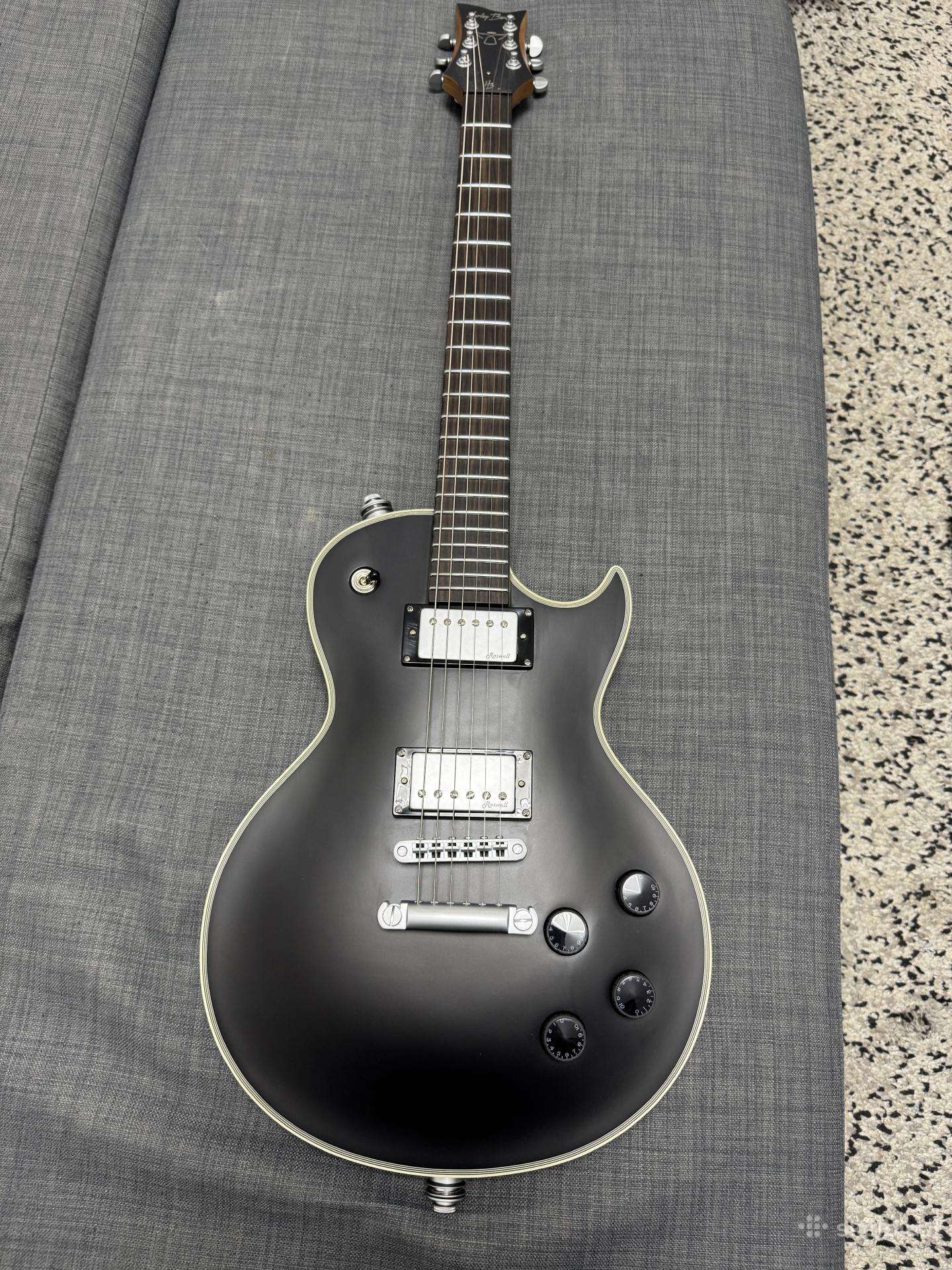 Harley Benton Agufish Std Signature Bk