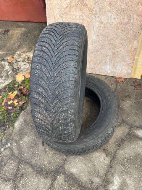 2vnt Michelin Alpin5 195/65/r15 M+s 4-5mm 10eur