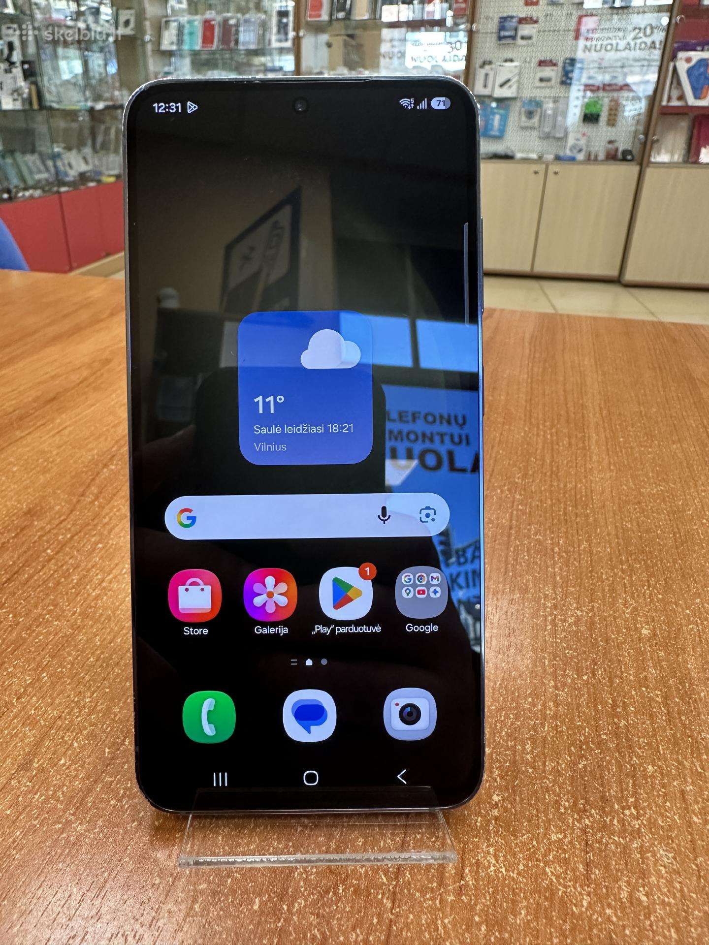 Samsung S911b Galaxy S23 128 GB (Naudotas)
